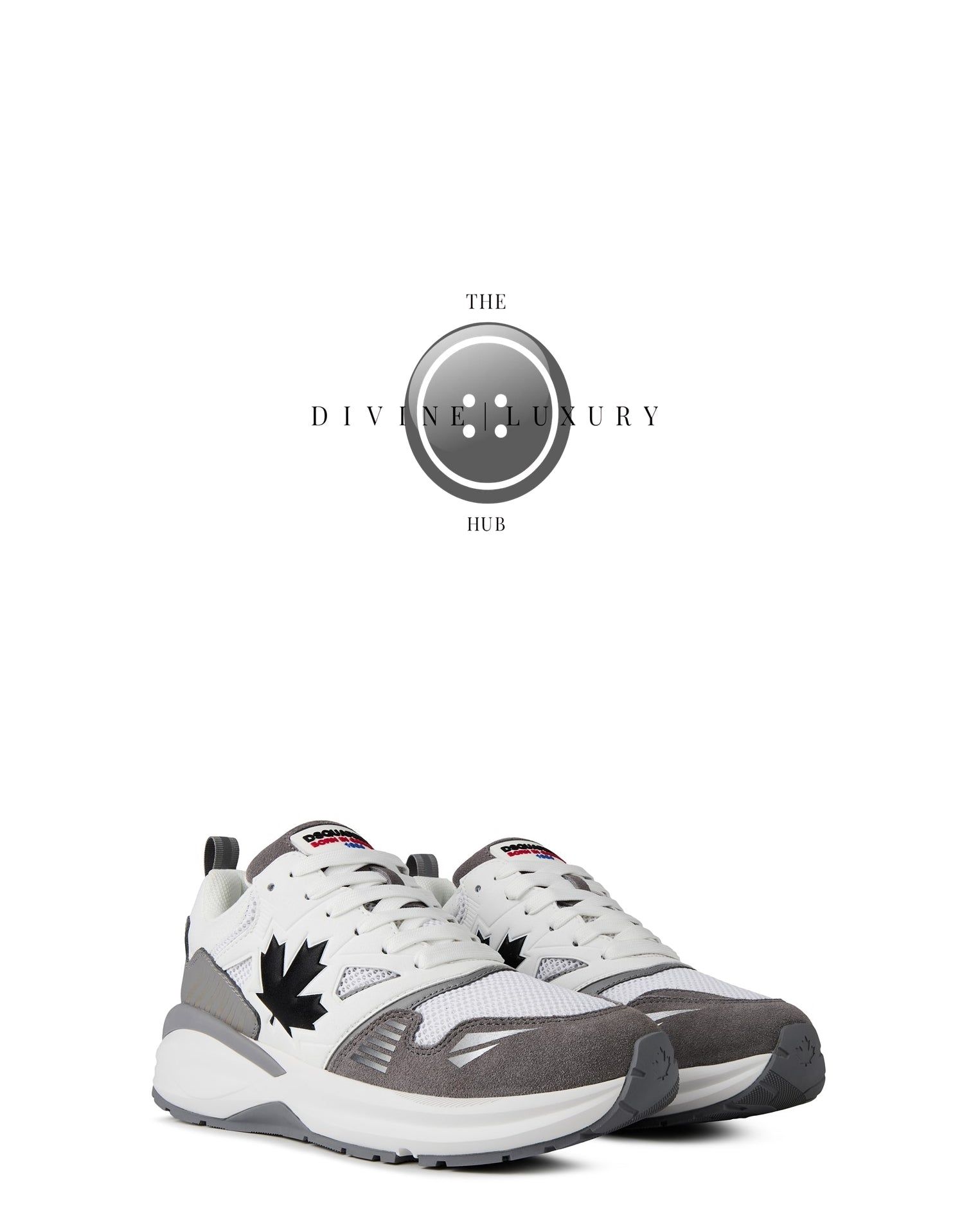 LUXURY HUB DSQUARED2 DASH RUNNER TRAINERS