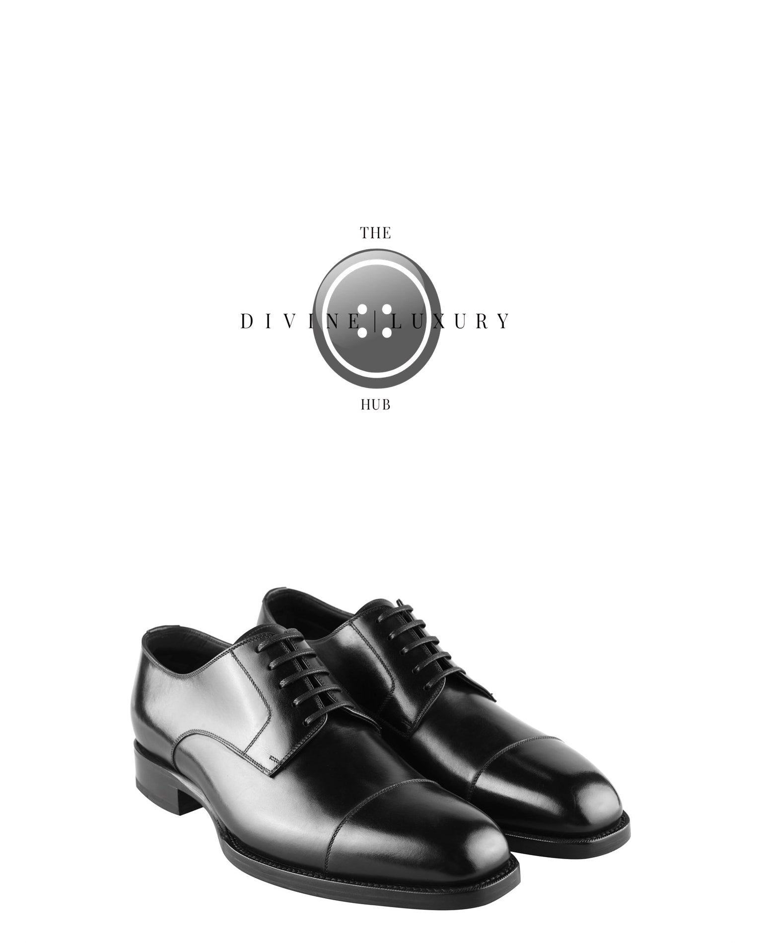 LUXURY HUB TOM FORD SUEDE EDGAR LEATHER HALF BROGUES