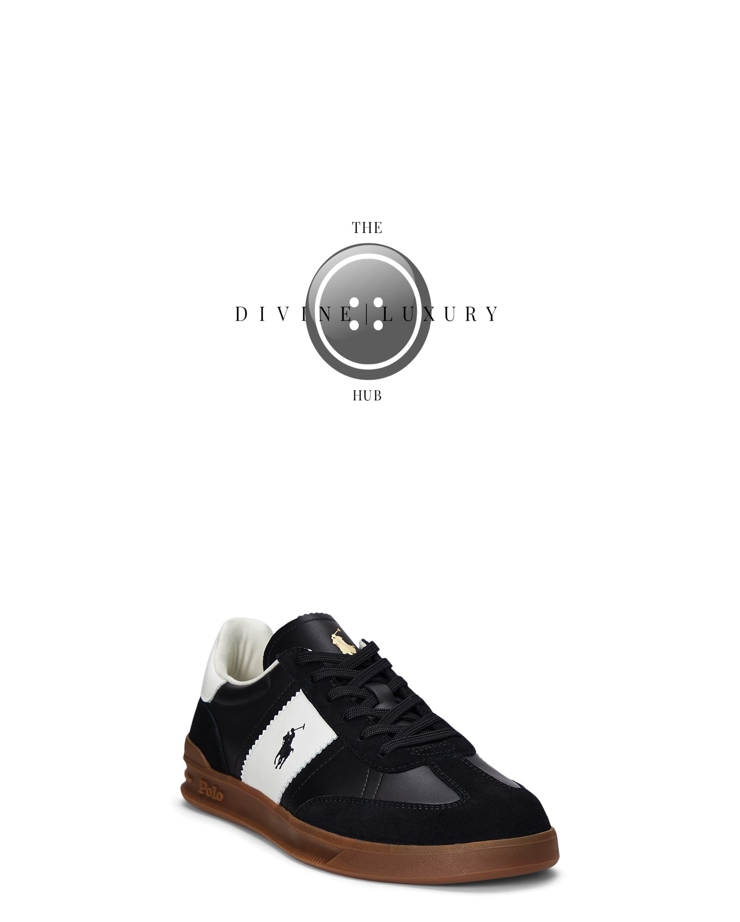 LUXURY HUB RALPH LAUREN HERITAGE AERA TRAINERS