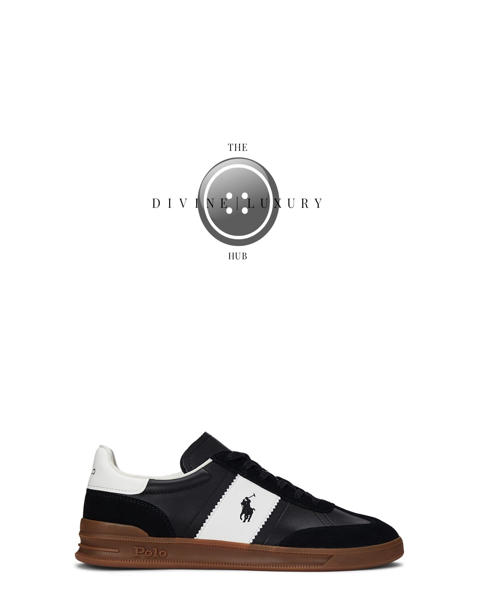 LUXURY HUB RALPH LAUREN HERITAGE AERA TRAINERS