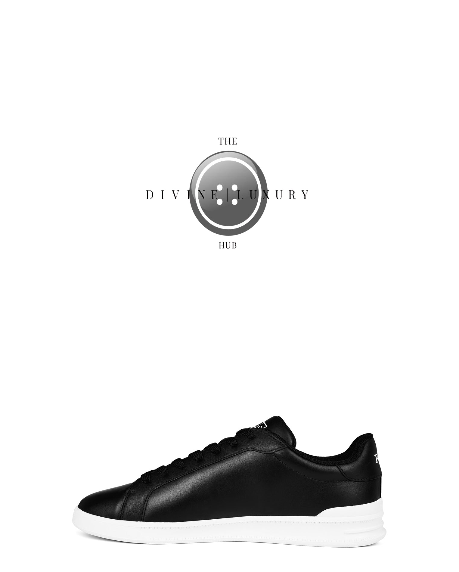 LUXURY HUB RALPH LAUREN HERITAGE II COURT TRAINERS