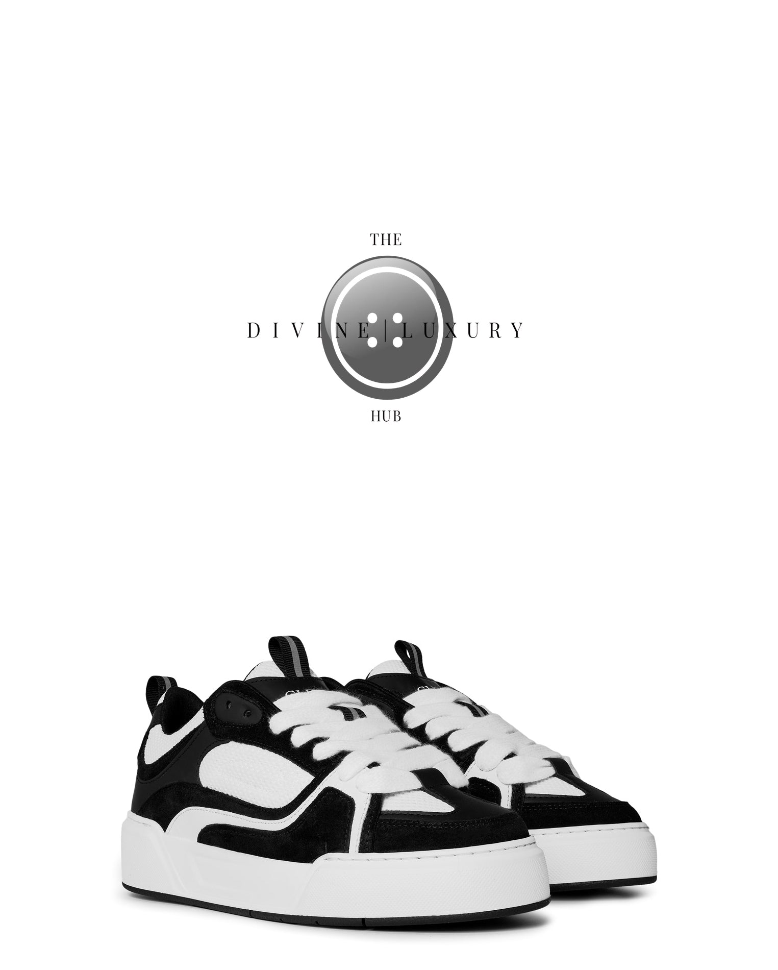 LUXURY HUB CLEENS ESSENTIAL SKATE TRAINERS