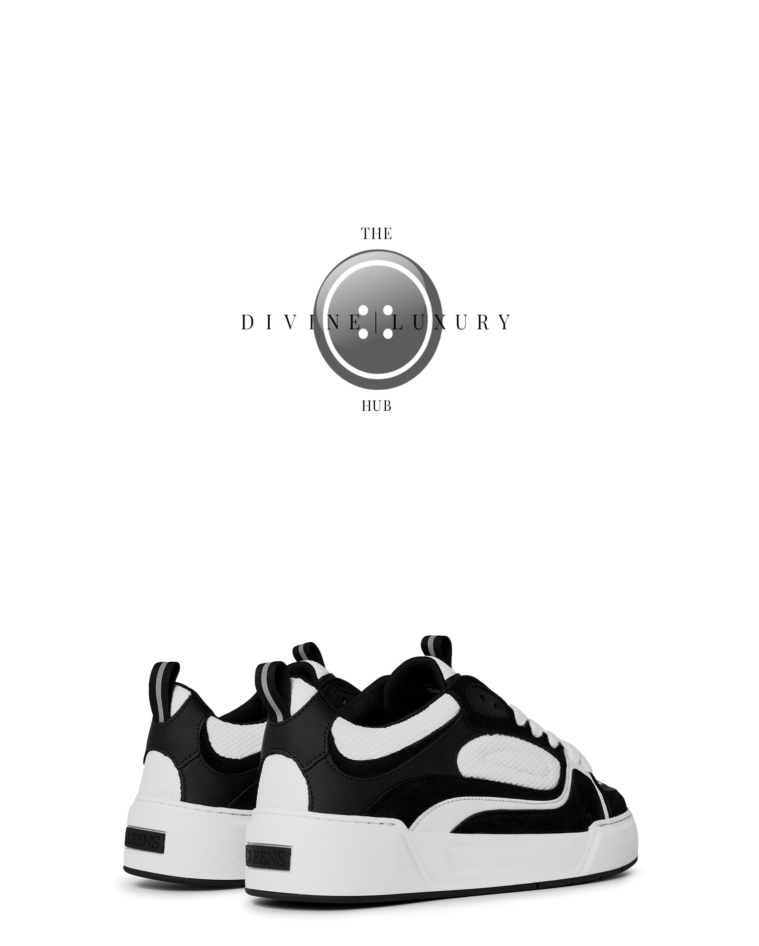 LUXURY HUB CLEENS ESSENTIAL SKATE TRAINERS