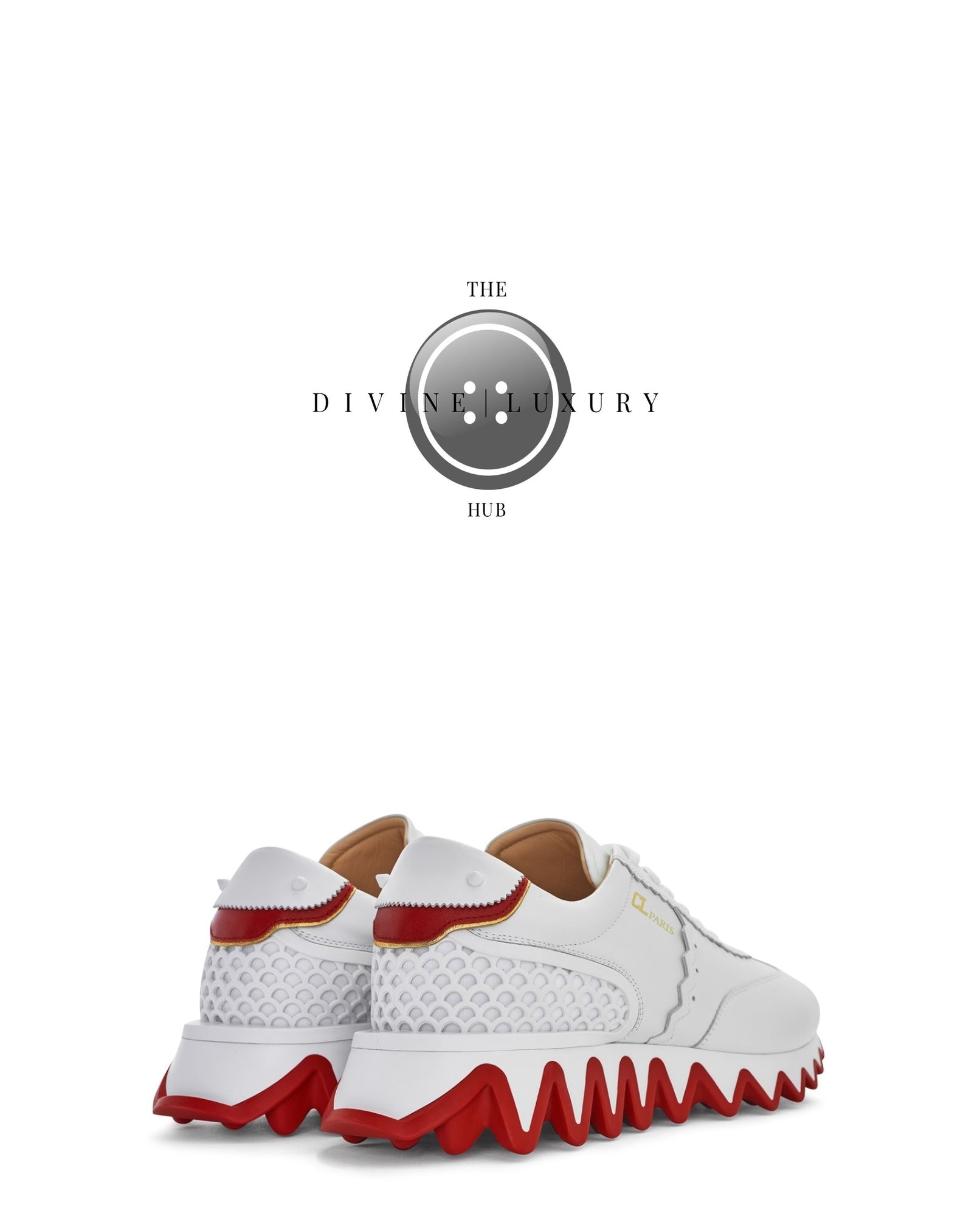 LUXURY HUB CHRISTIAN LOUBOUTIN LOUBISHARK TRAINERS