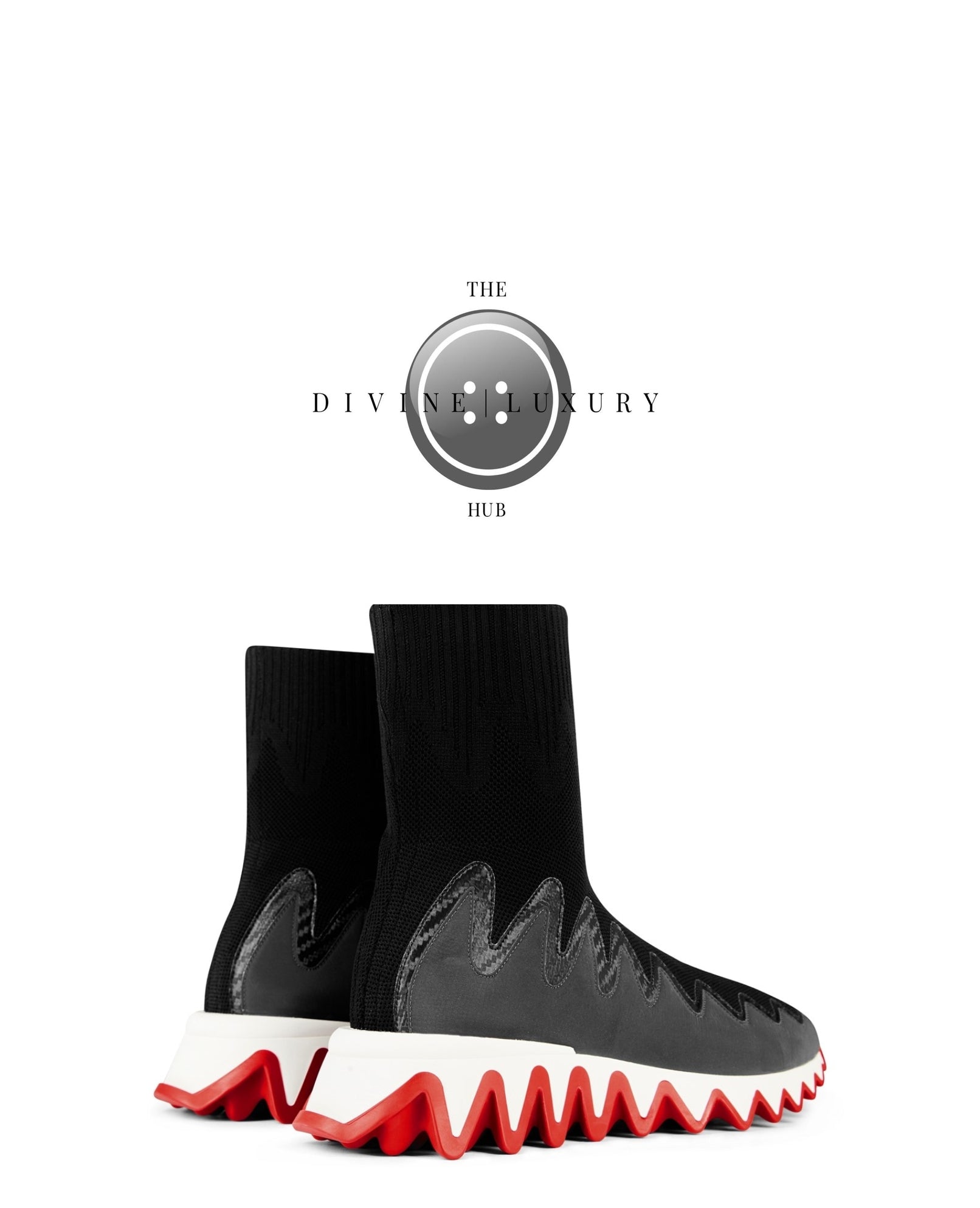 LUXURY HUB SHARKY SOCK SNEAKERS