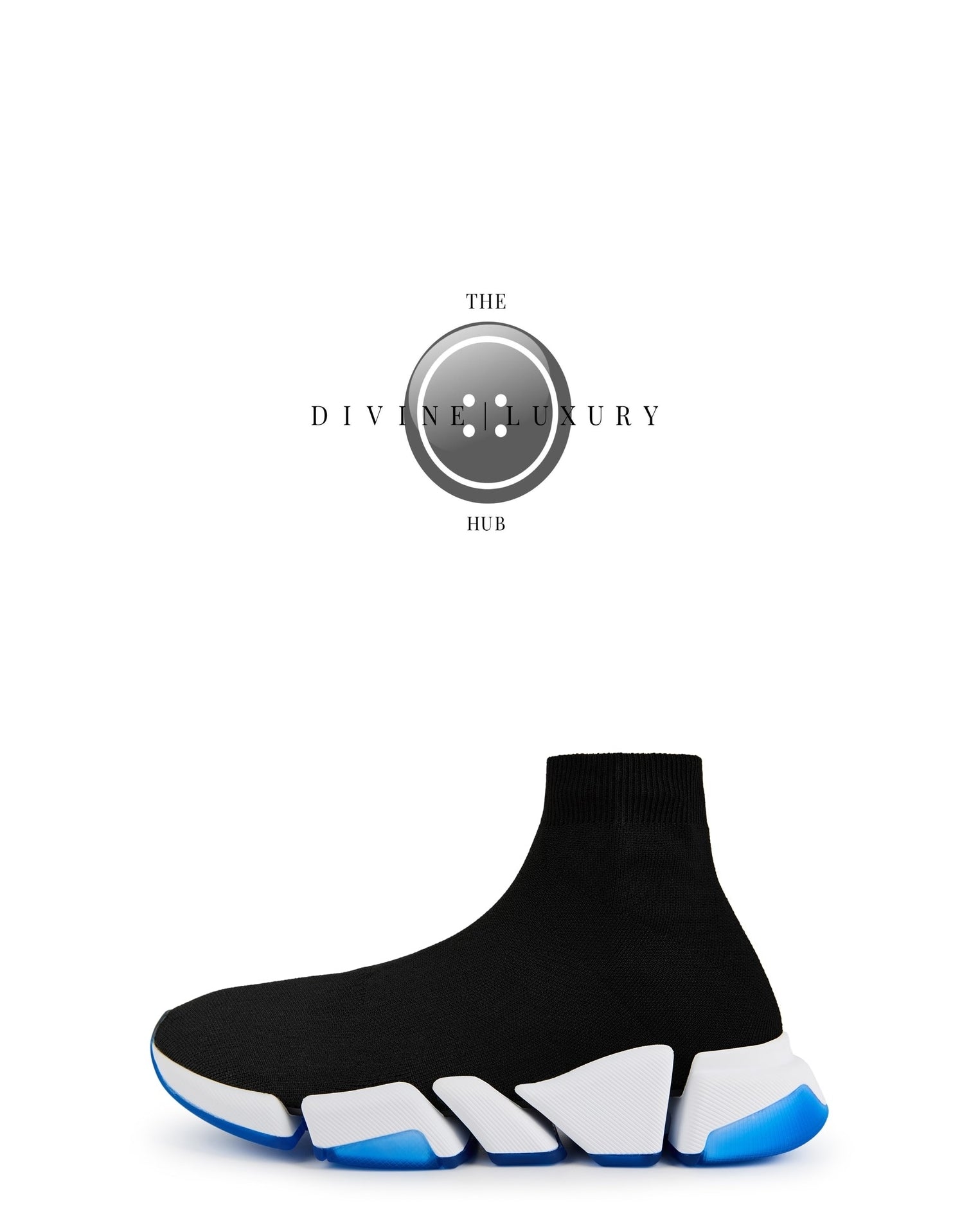 LUXURY HUB BALENCIAGA SPEED 2.0 CLEAR SOLE RECYCLED KNIT TRAINERS