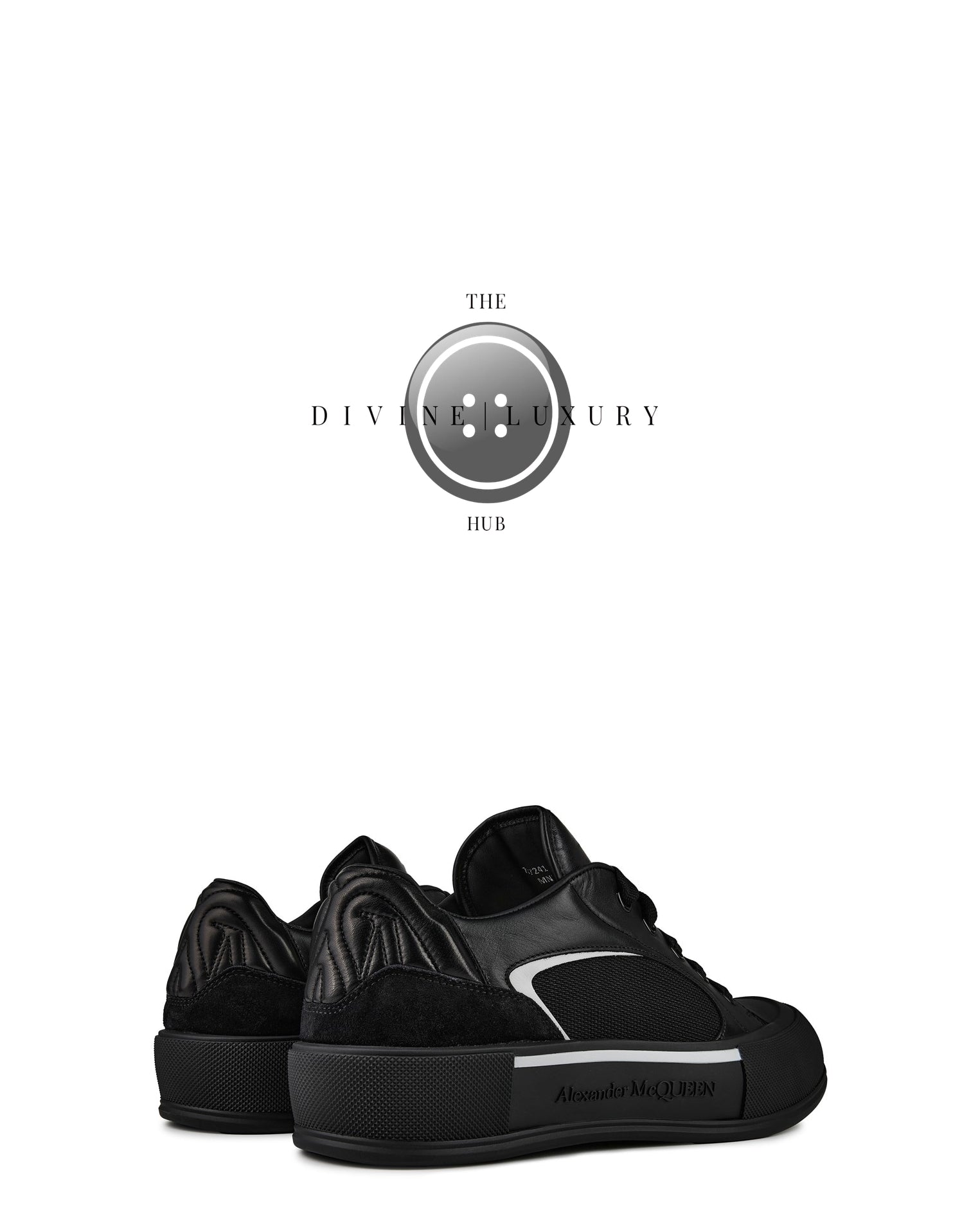 LUXURY HUB ALEXANDER MCQUEEN DECK SNEAKERS
