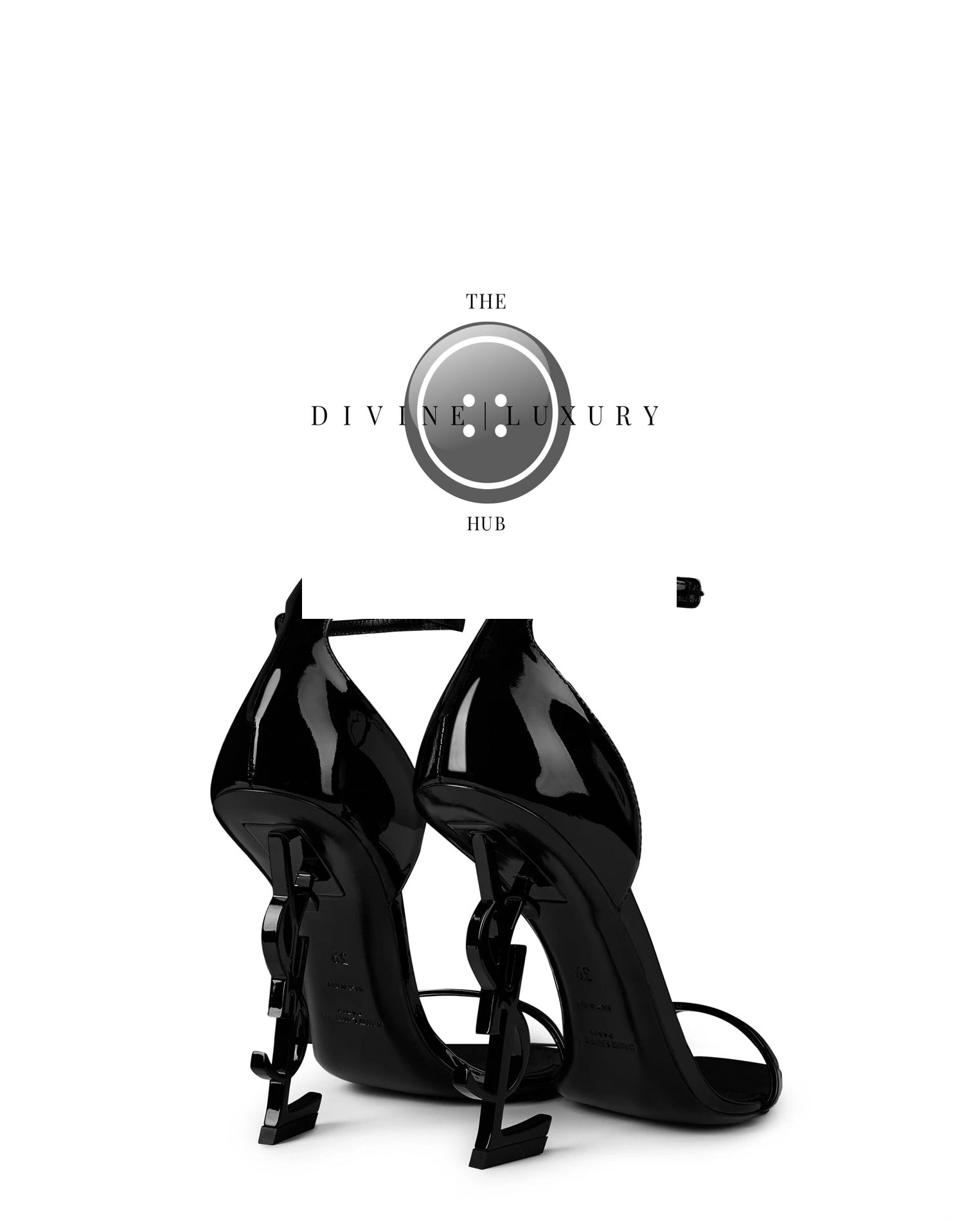 LUXURY HUB SAINT LAURENT OPYUM HEELED SANDALS