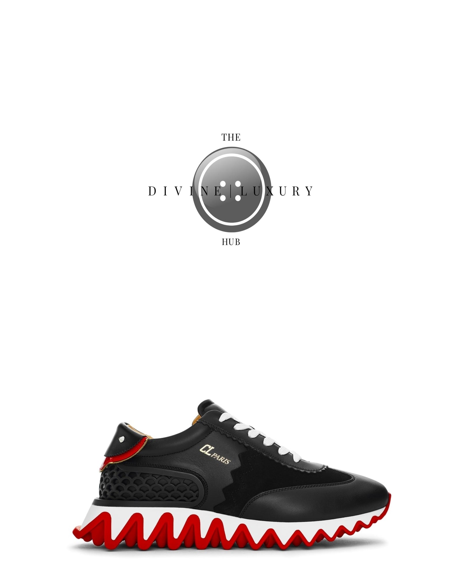 LUXURY HUB CHRISTIAN LOUBOUTIN LOUBISHARK TRAINERS