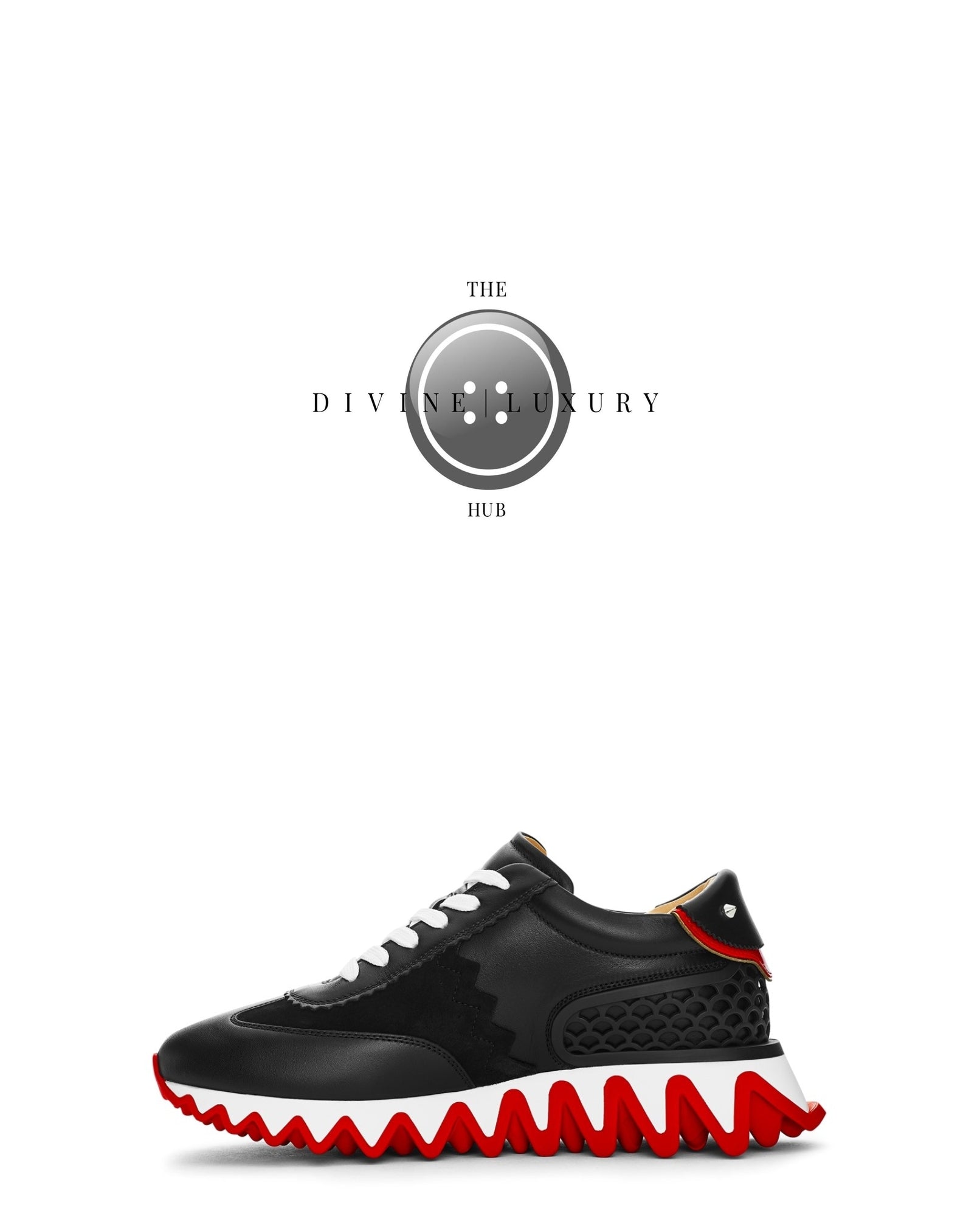 LUXURY HUB CHRISTIAN LOUBOUTIN LOUBISHARK TRAINERS