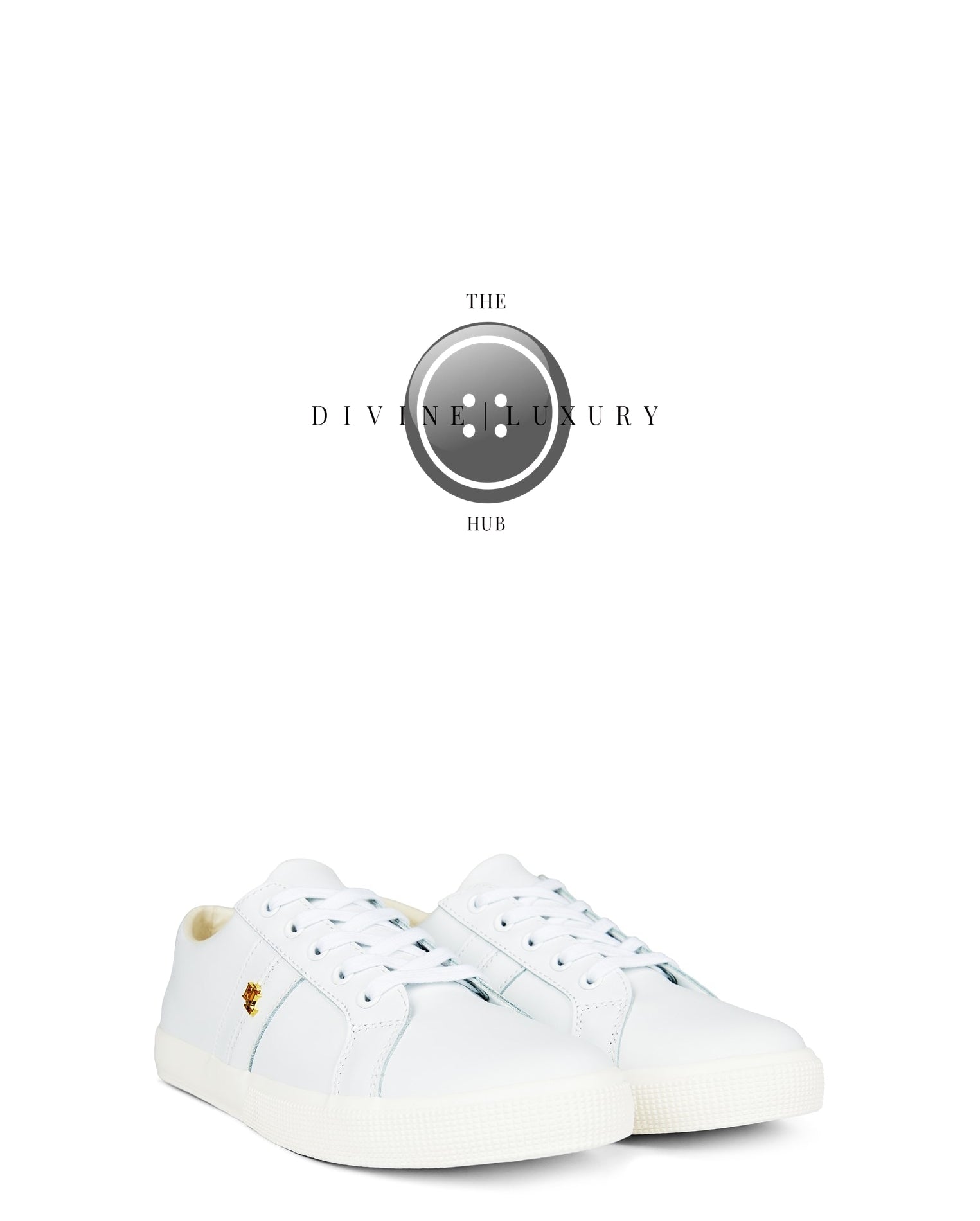 LUXURY HUB LAUREN BY RALPH LAUREN JANSON II LOW TRAINERS
