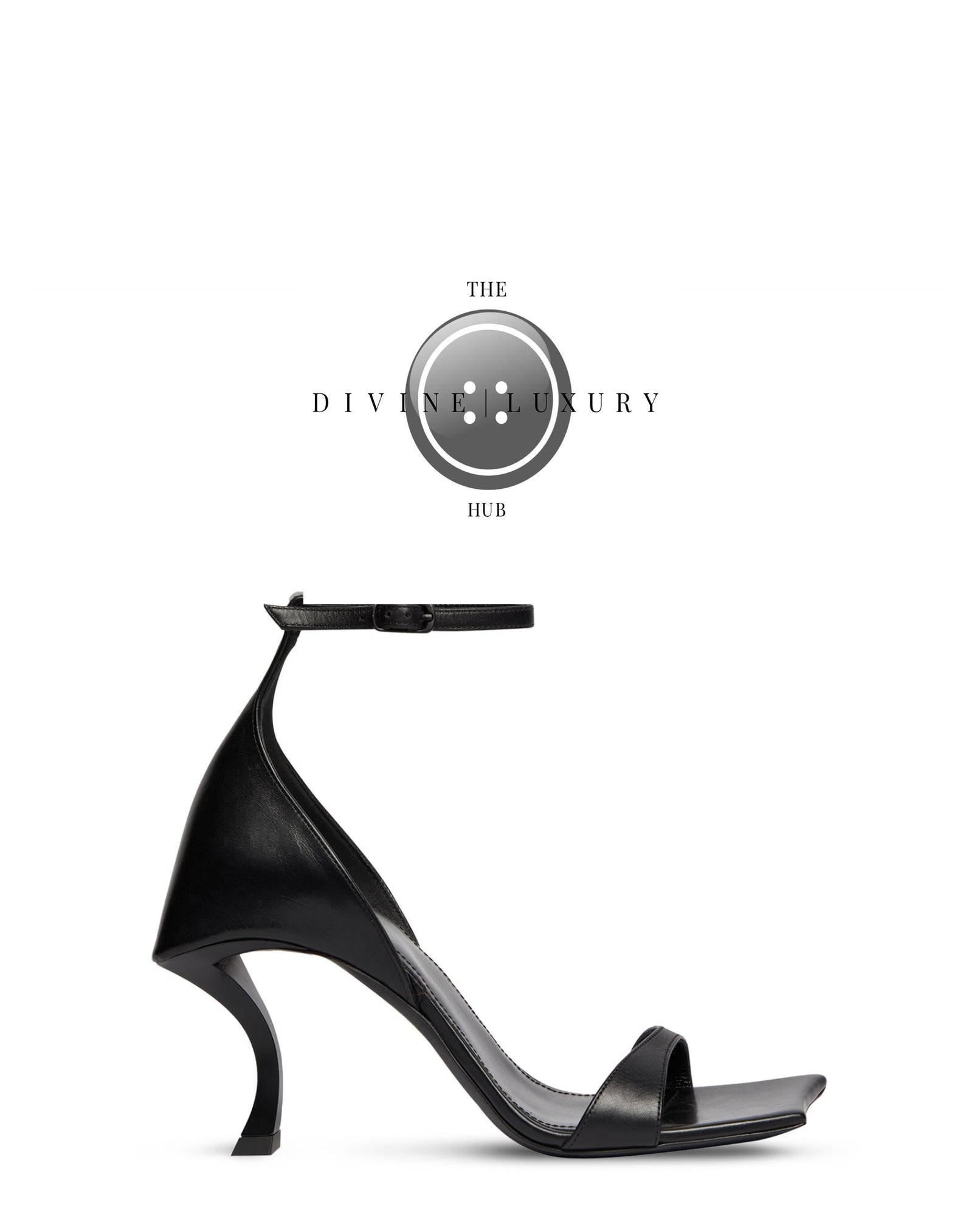 LUXURY HUB BALENCIAGA HOURGLASS HEELED SANDALS