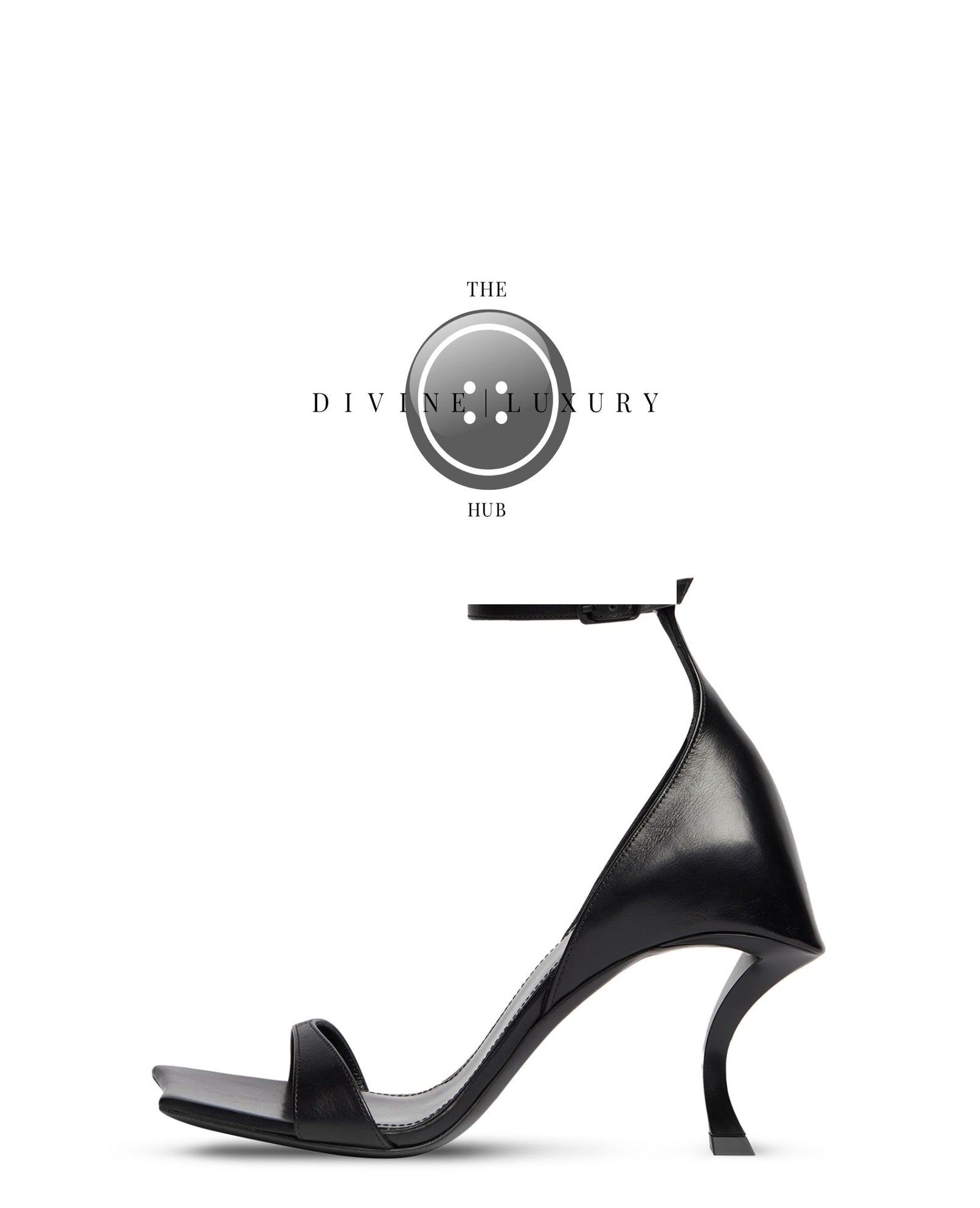 LUXURY HUB BALENCIAGA HOURGLASS HEELED SANDALS