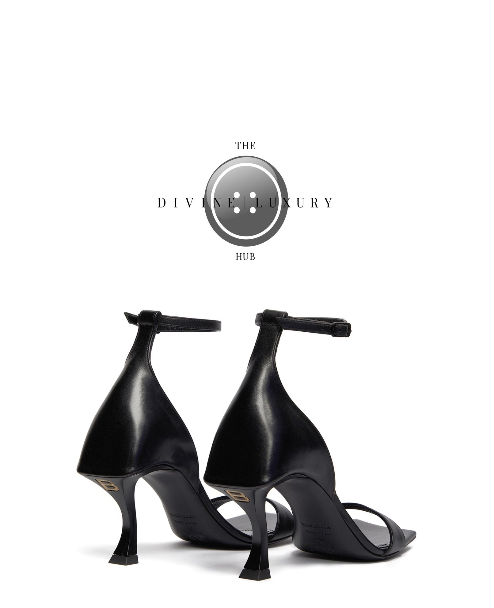 LUXURY HUB BALENCIAGA HOURGLASS HEELED SANDALS