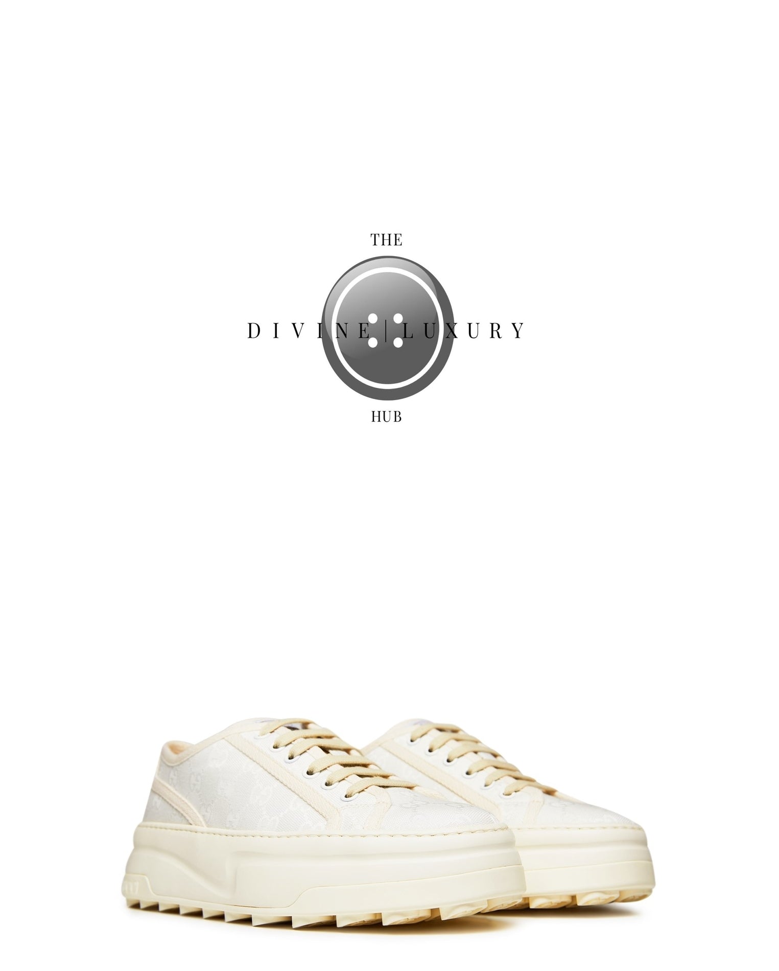 LUXURY HUB GUCCI GG LOW TOP SNEAKERS