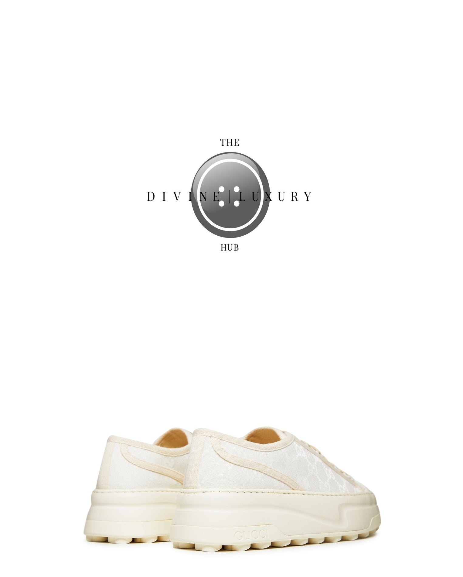 LUXURY HUB GUCCI GG LOW TOP SNEAKERS
