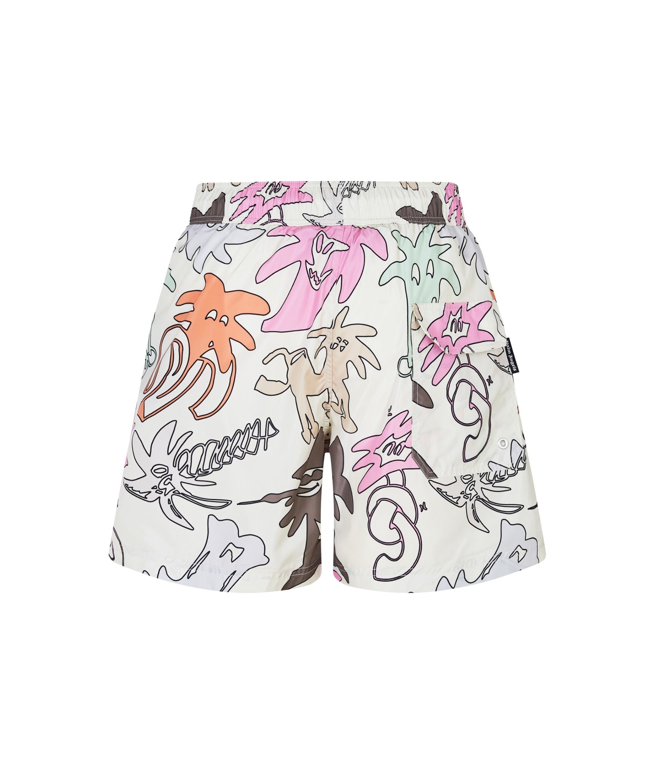 LUXURY HUB PALM ANGELS PALMITY SWIM SHORTS