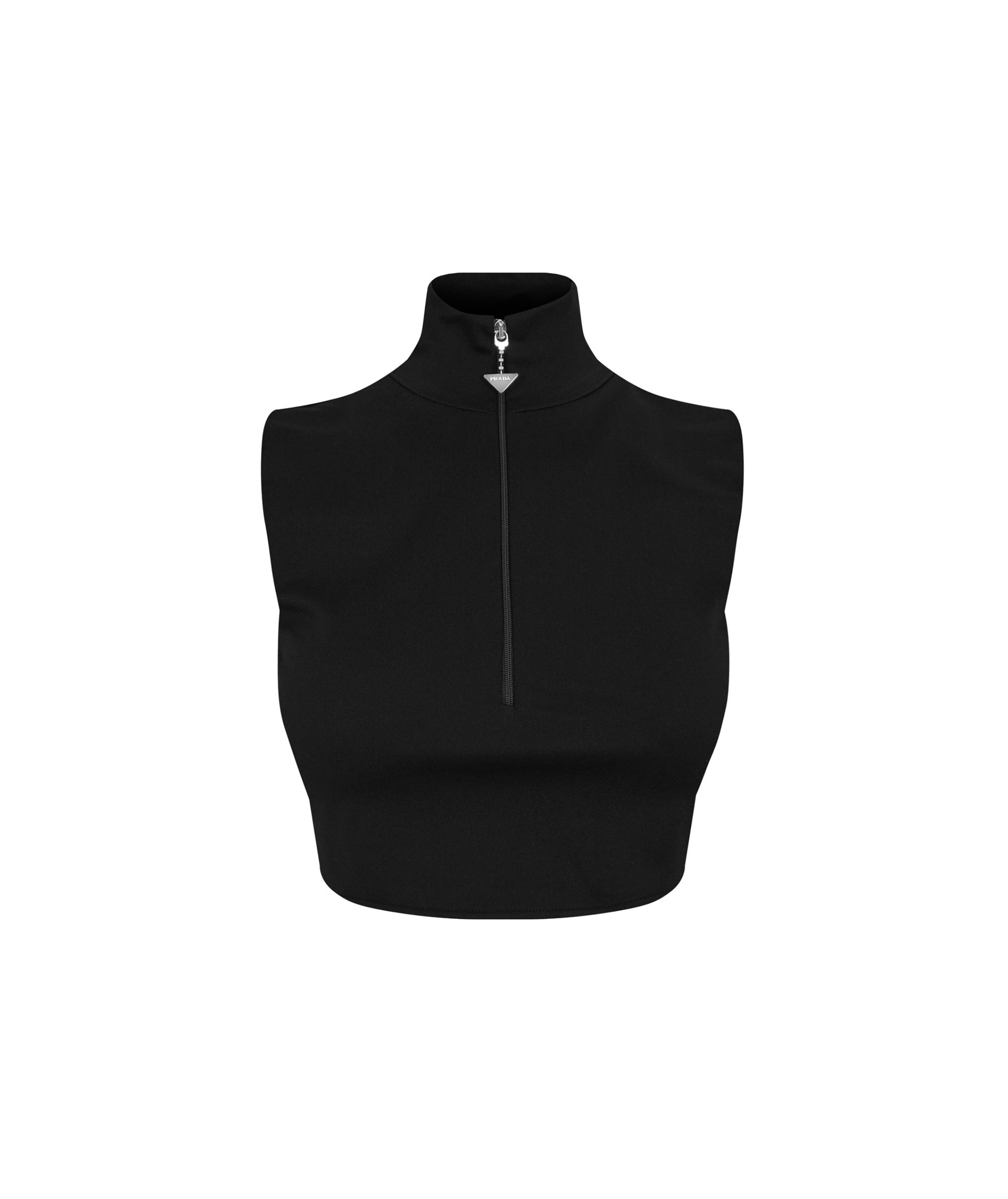 LUXURY HUB PRADA HIGH NECK ZIP TANK