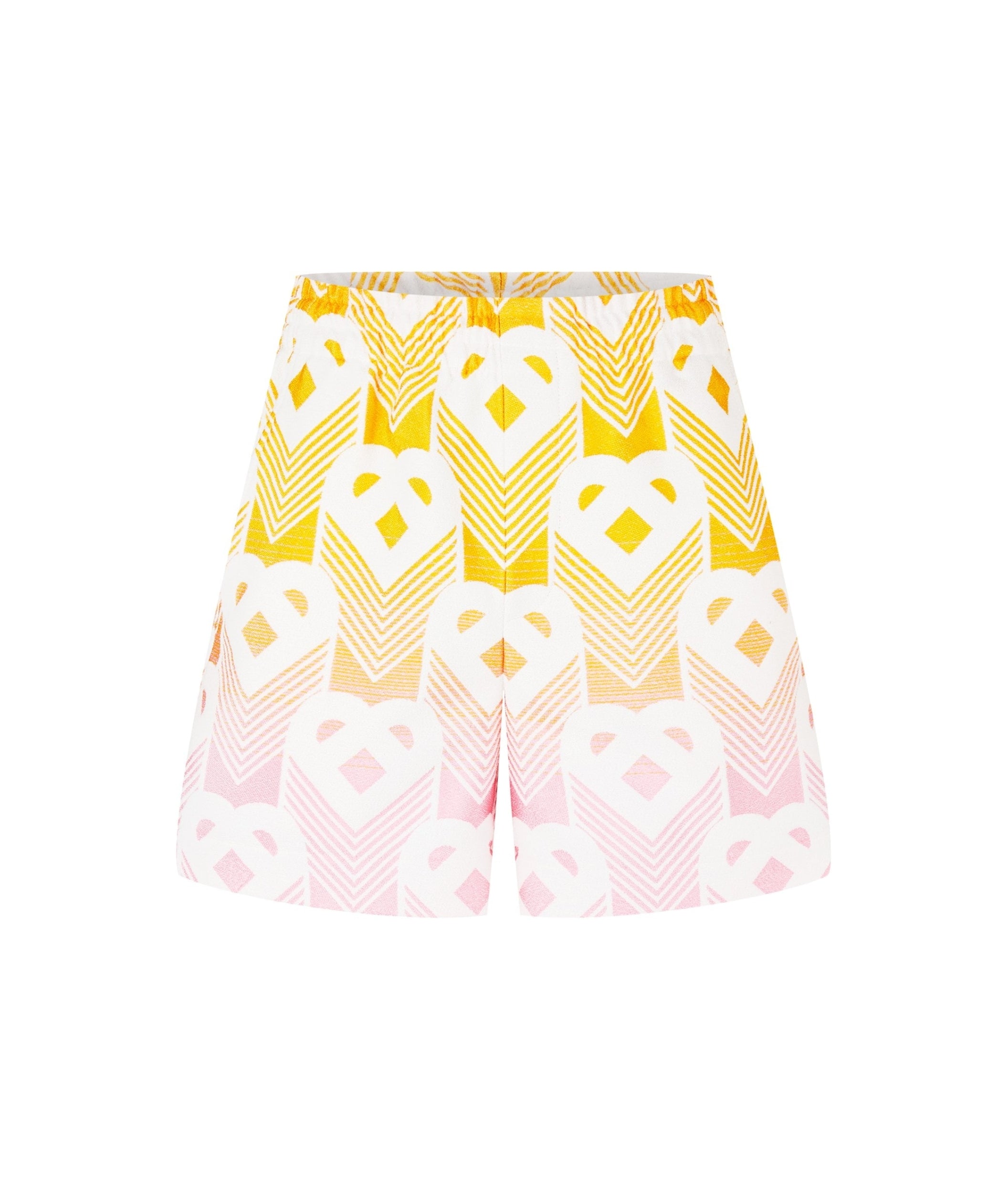 LUXURY HUB CASABLANCA CASA MONO TOWEL SHORT