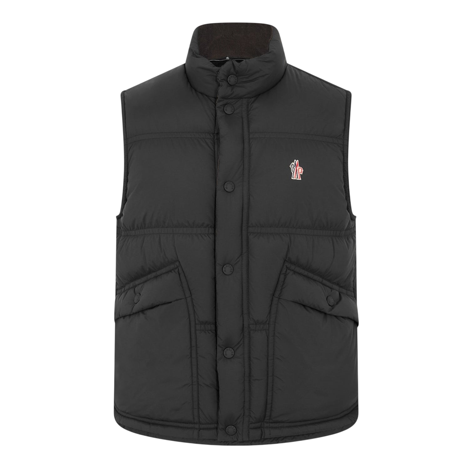 LUXURY HUB MONCLER GRENOBLE MEN'S MONCLERG AUL QUILTED SLEEVELESS GILET