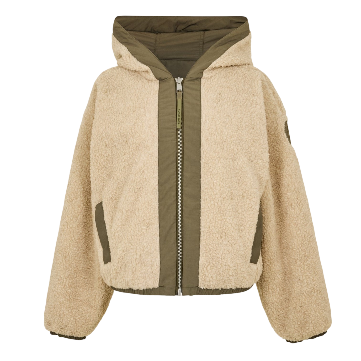 LUXURY HUB CANADA GOOSE WOMEN'S INSULATED SHERPA JACKET