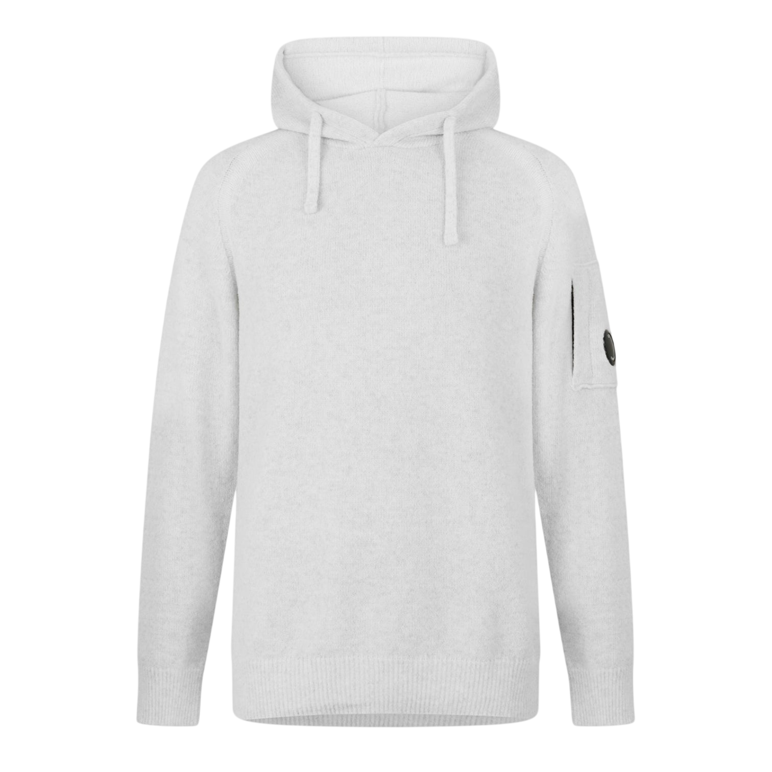 LUXURY HUB CP COMPANY MEN'S LENS KNITTED CREW NECK JUMPER