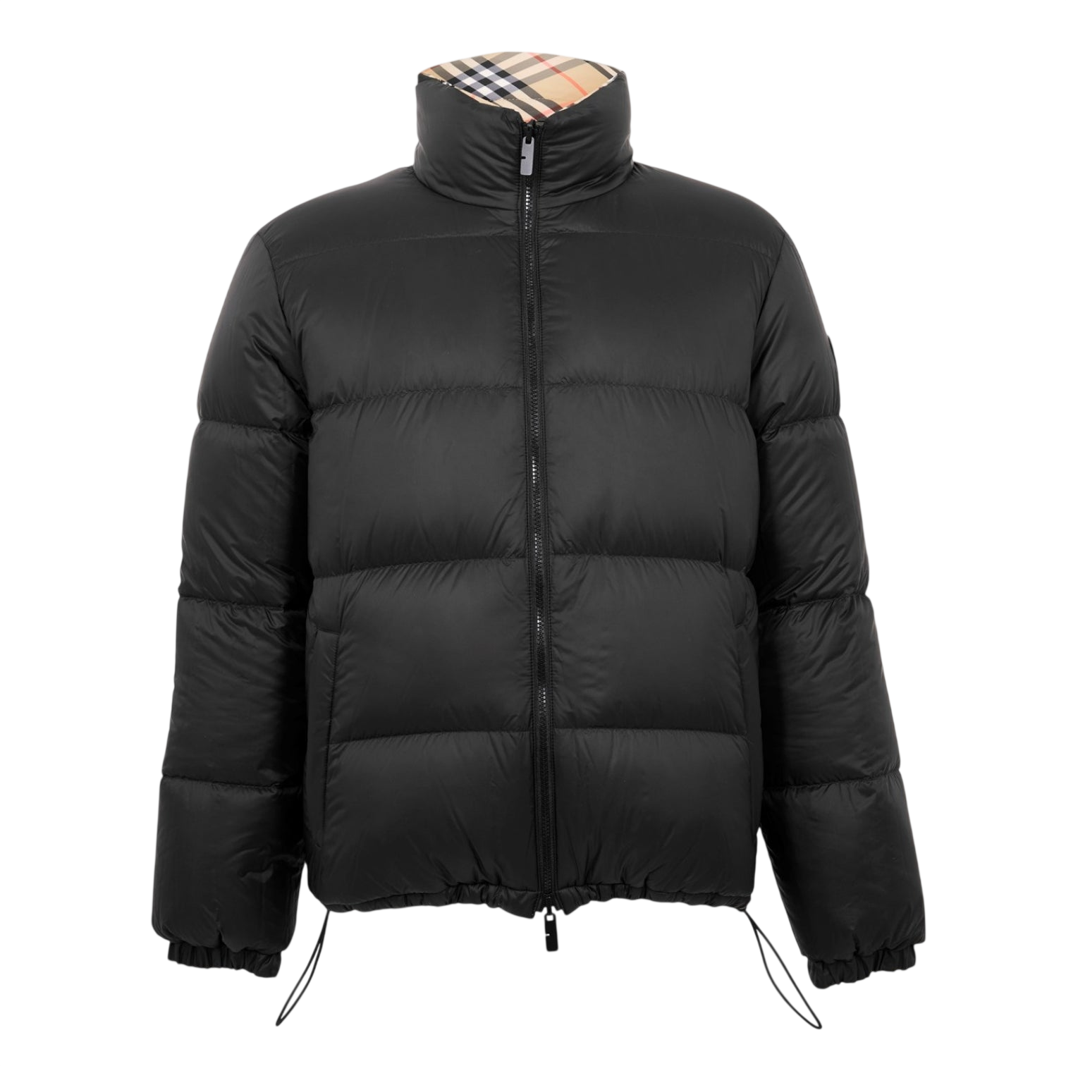 LUXURY HUB BURBERRY MEN'S QUILTED MEDIUM PUFFER JACKET