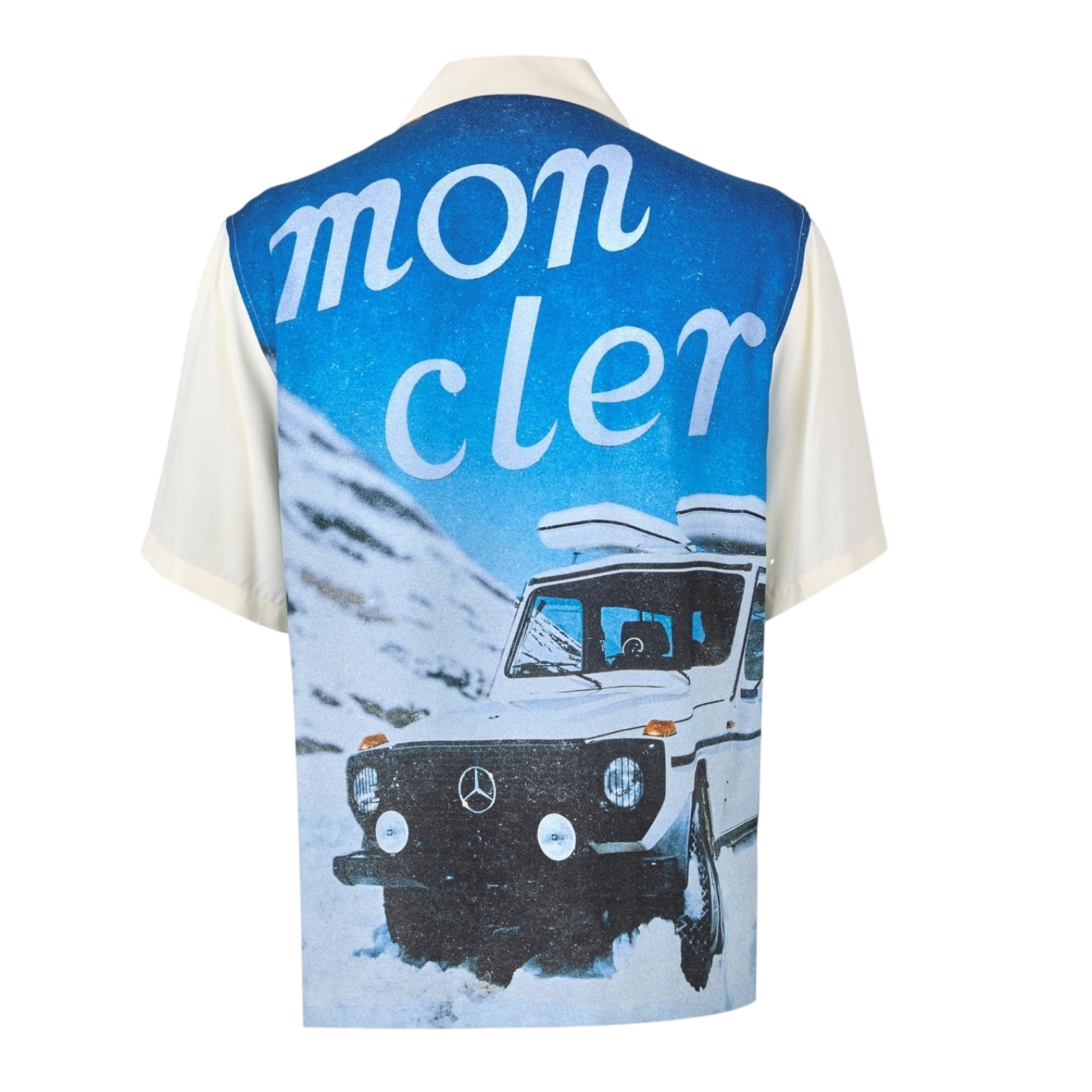 LUXURY HUB MONCLER X MERCEDES-BENZ BY NIGO BOWLING SHIRT