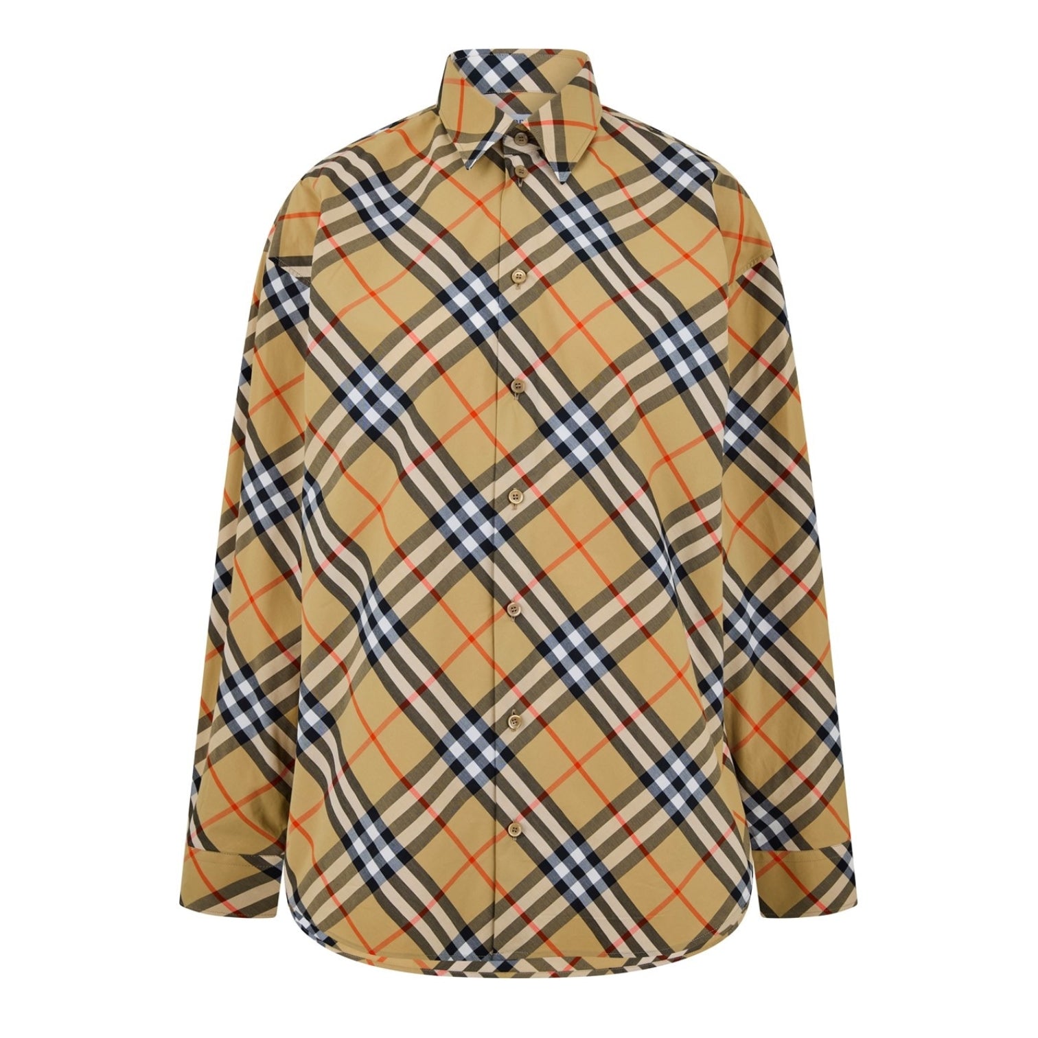 LUXURY HUB BURBERRY VINTAGE CHECK LONG-SLEEVED SHIRT