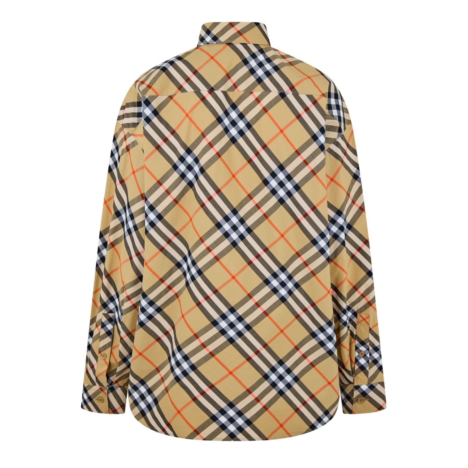 LUXURY HUB BURBERRY VINTAGE CHECK LONG-SLEEVED SHIRT