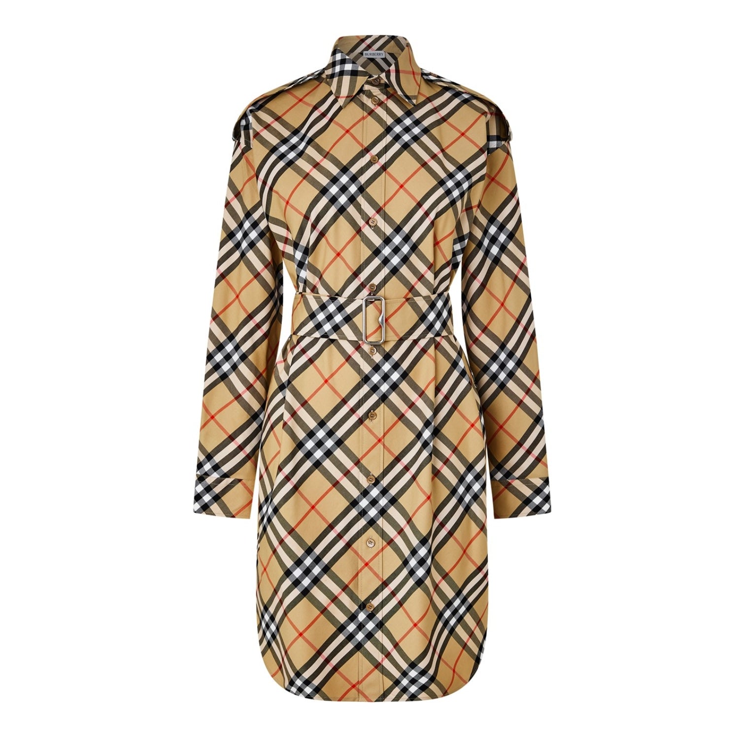 LUXURY HUB BURBERRY CHECK DRESS