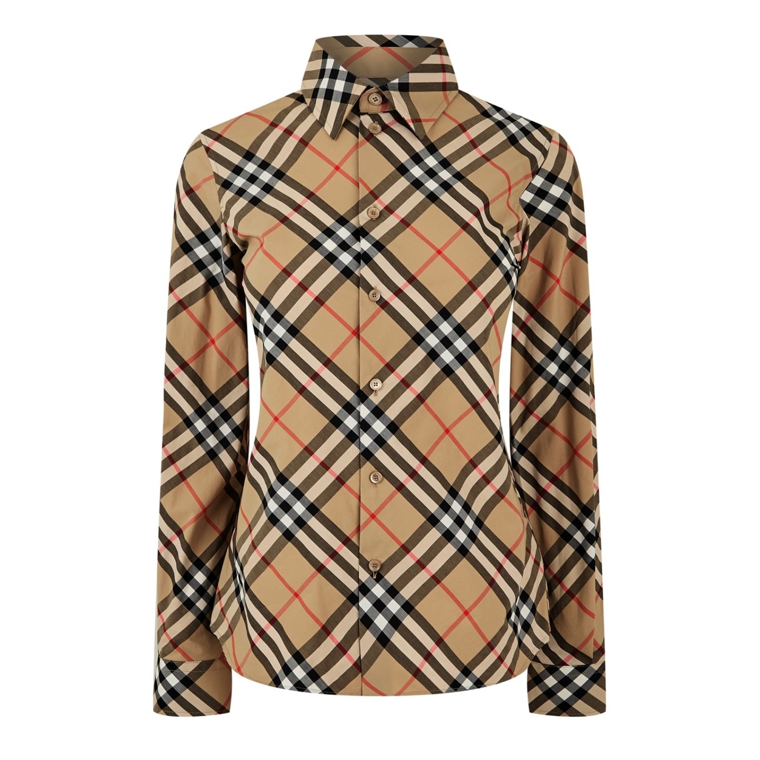 LUXURY HUB BURBERRY CHECK SHIRT
