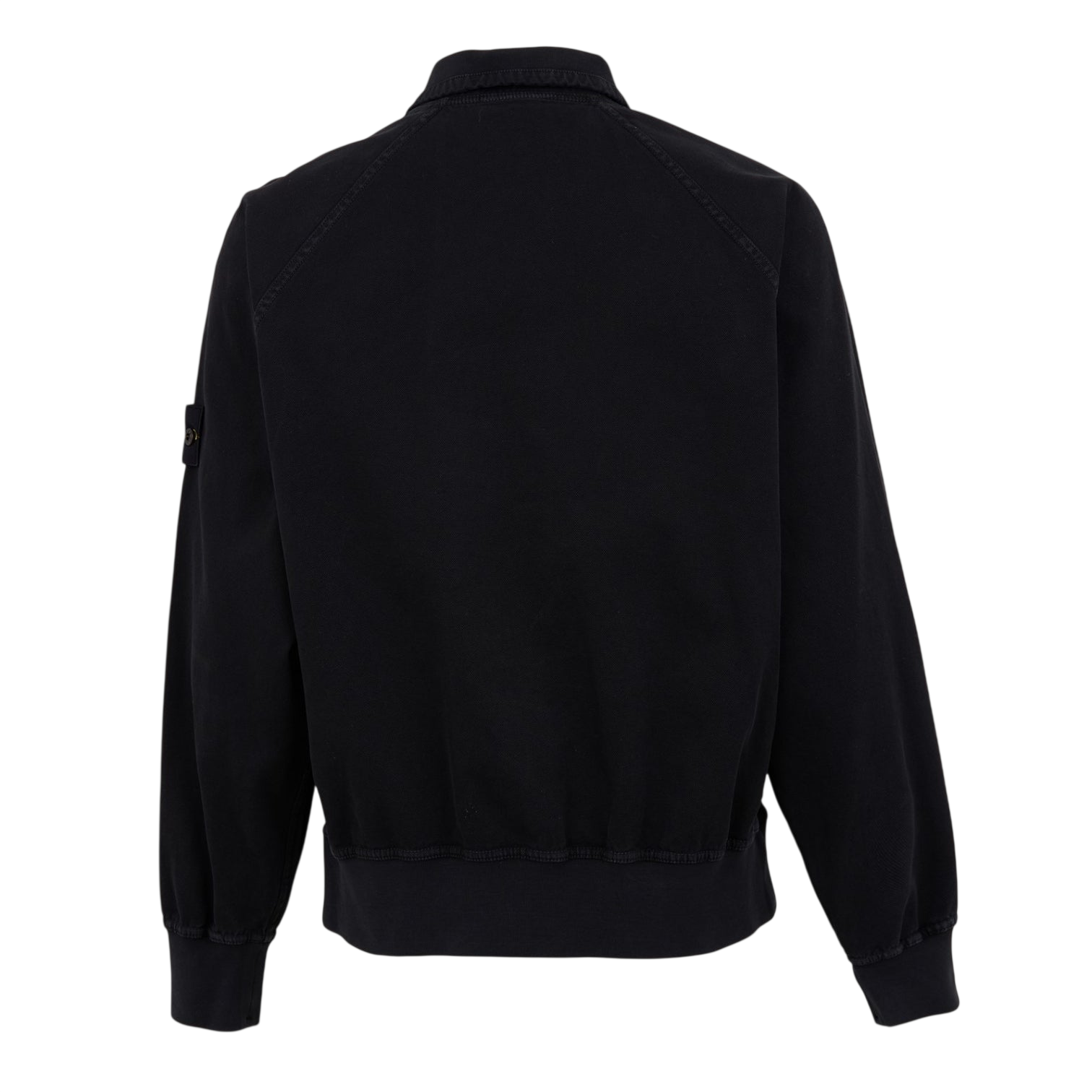 LUXURY HUB STONE ISLAND MEN'S OVERSIZED TRACK JACKET COTTON LONG SLEEVE OVERSIZED FIT BOMBER JACKET