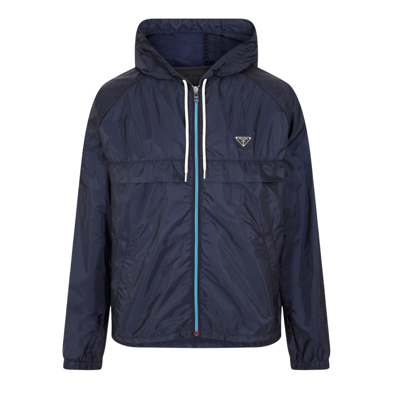 LUXURY HUB PRADA MEN'S WATER RESISTANT LIGHTWEIGHT WINDBREAKER