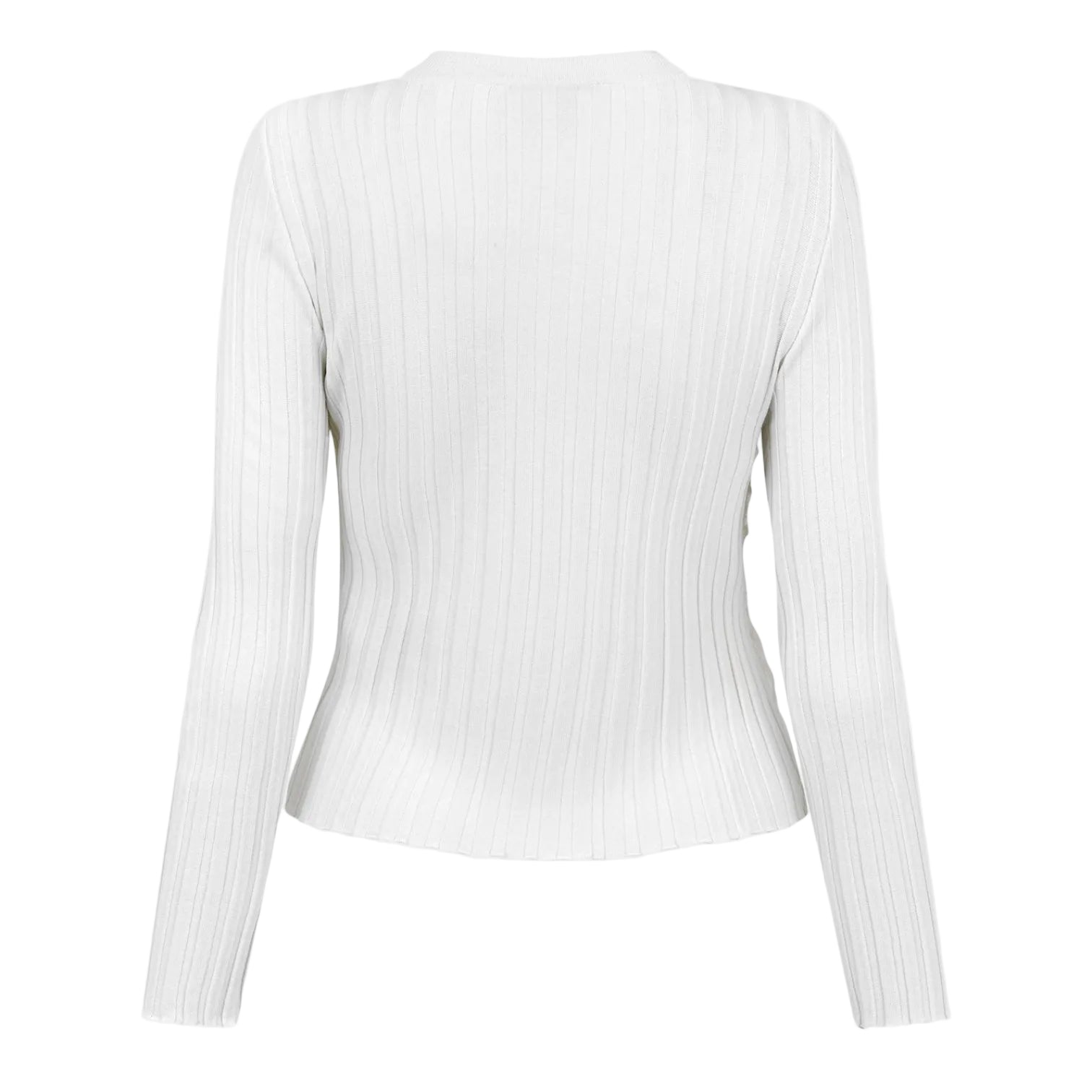 LUXURY HUB ALEXANDER MCQUEEN WOMEN'S ALEX CREW NECK SLIM FIT JUMPER
