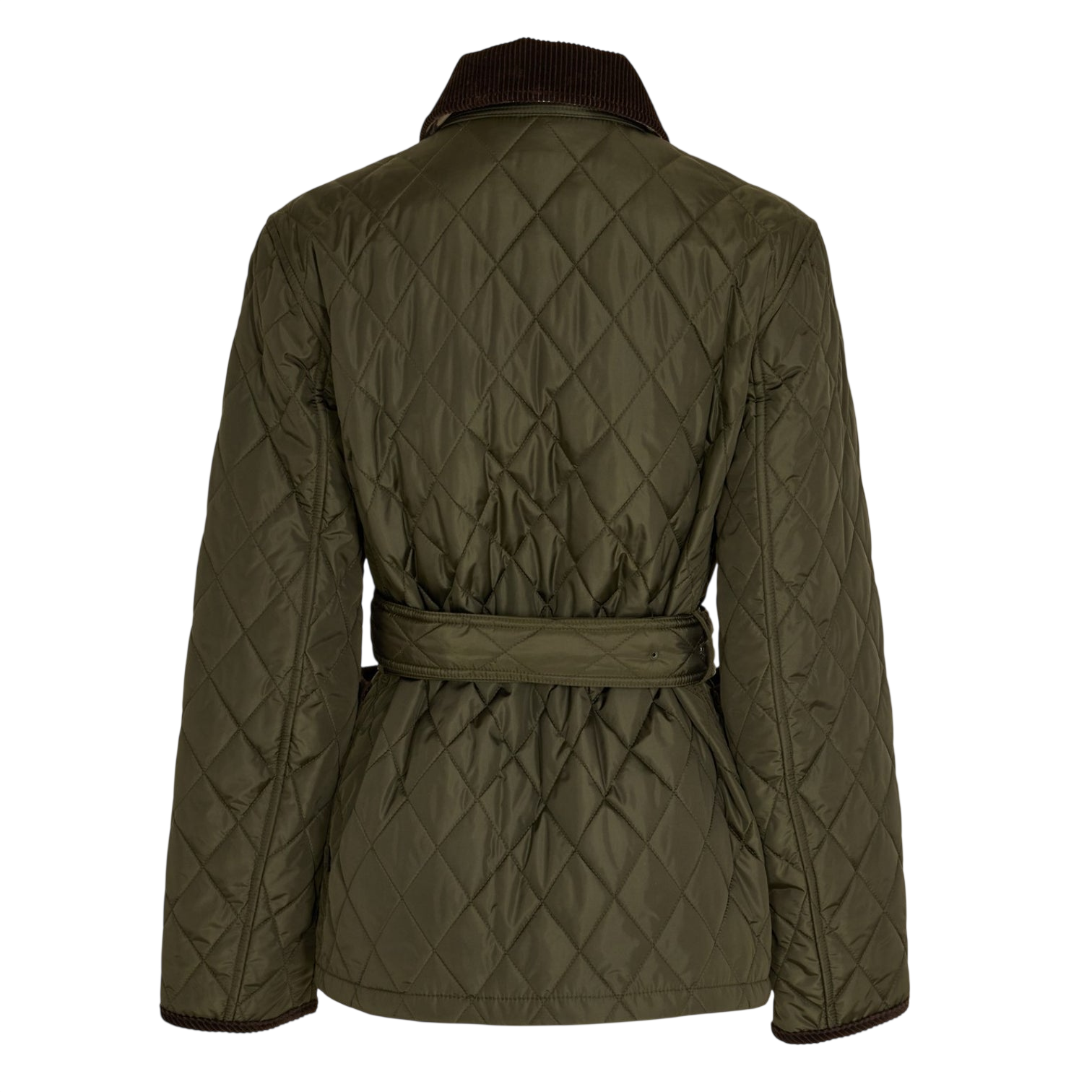 LUXURY HUB BURBERRY WOMEN'S CHILTERN DIAMOND QUILTED JACKET
