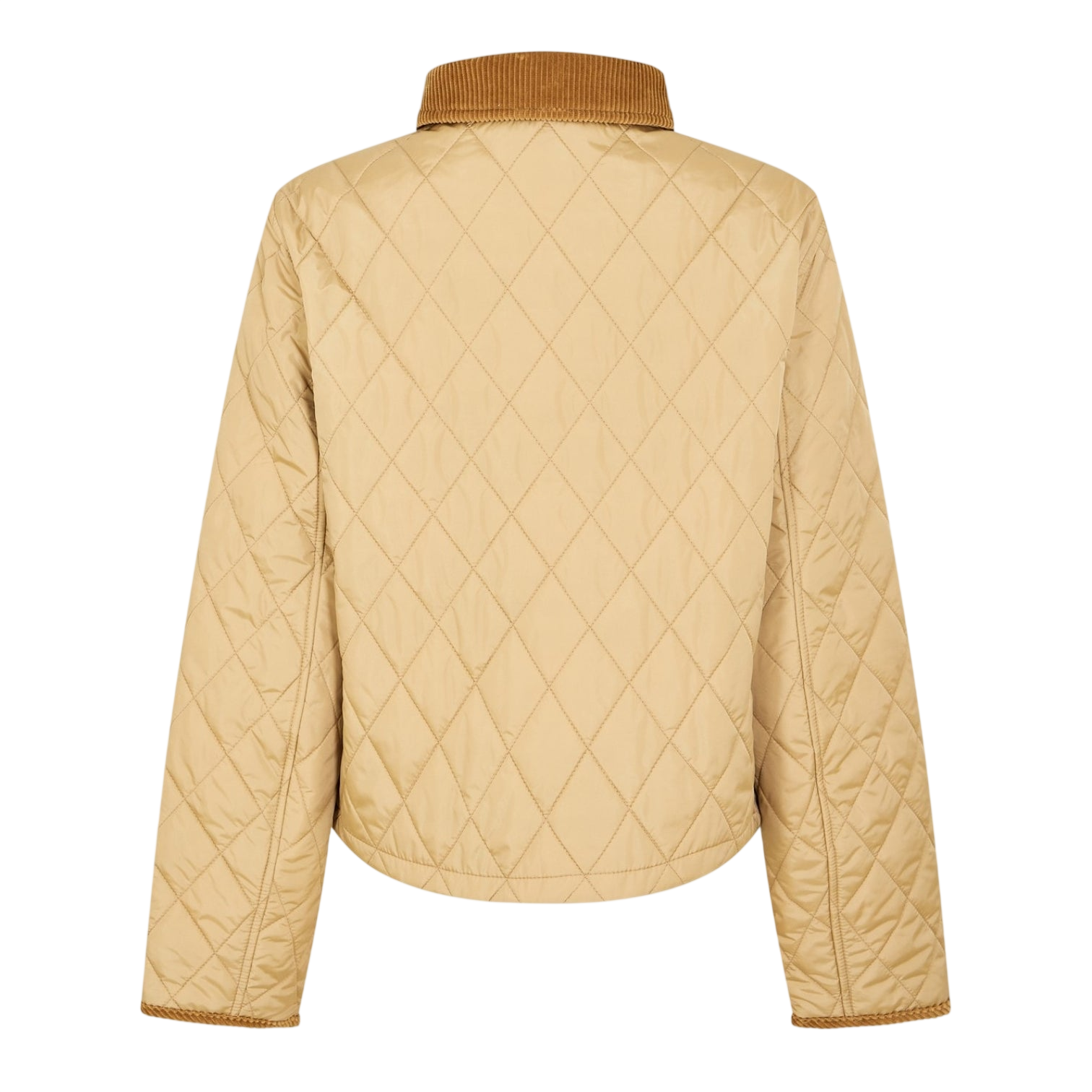 LUXURY HUB BURBERRY WOMEN'S OLDHAM DIAMOND QUILTED INSULATED QUILTED JACKET