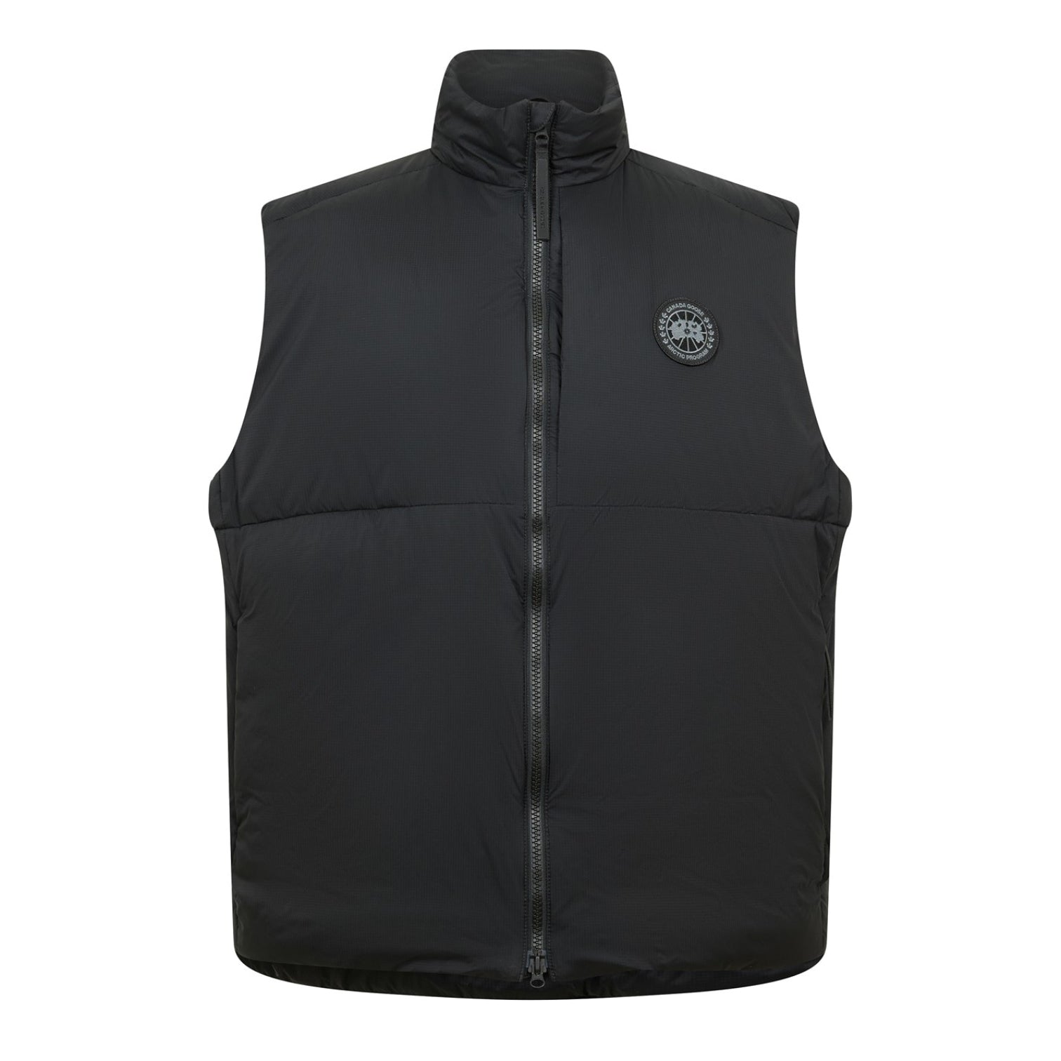 LUXURY HUB CANADA GOOSE MEN'S LODGE LIGHTWEIGHT WATER RESISTANT SLEEVELESS GILET