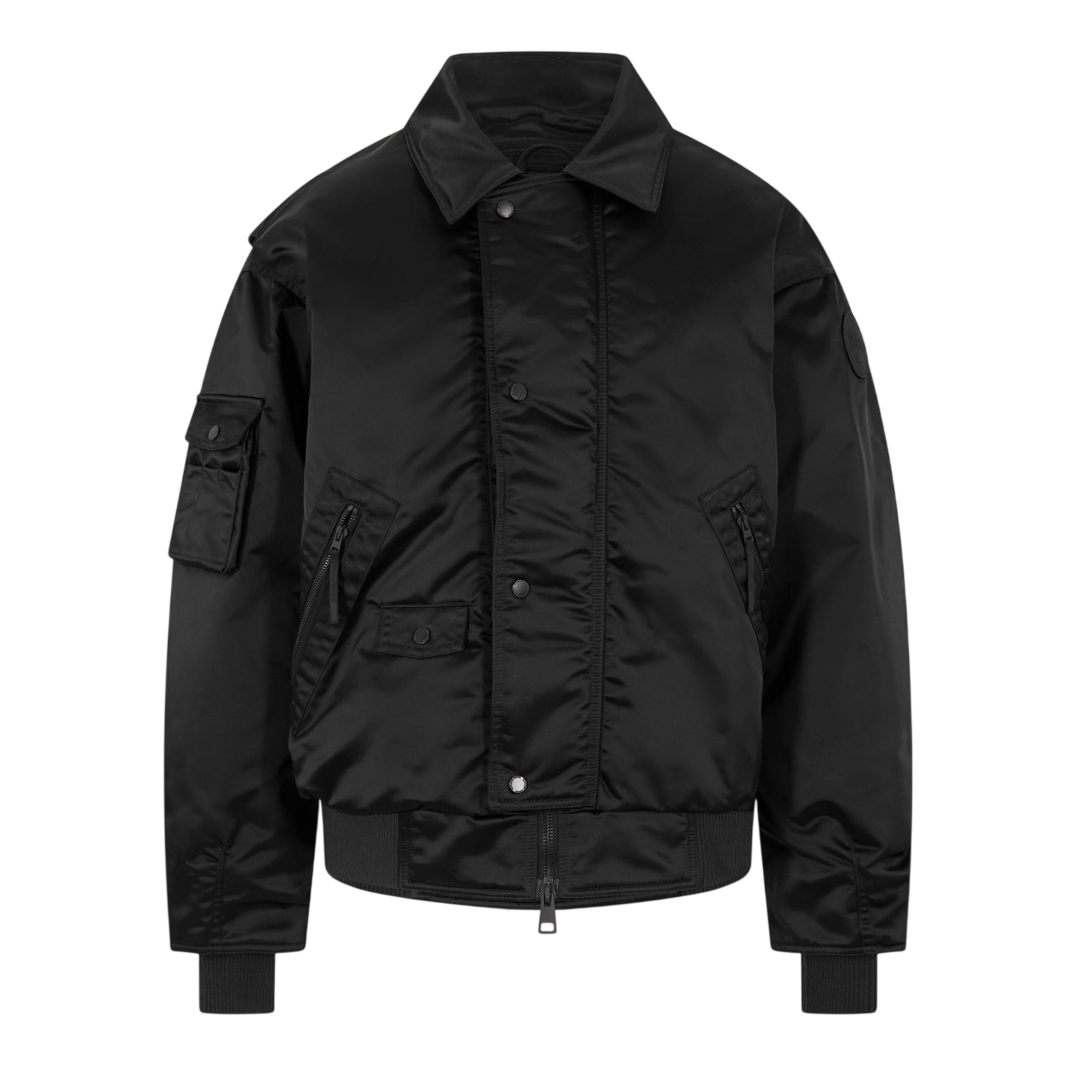 LUXURY HUB CANADA GOOSE MEN'S BOMB INSULATED AVIATOR JACKET