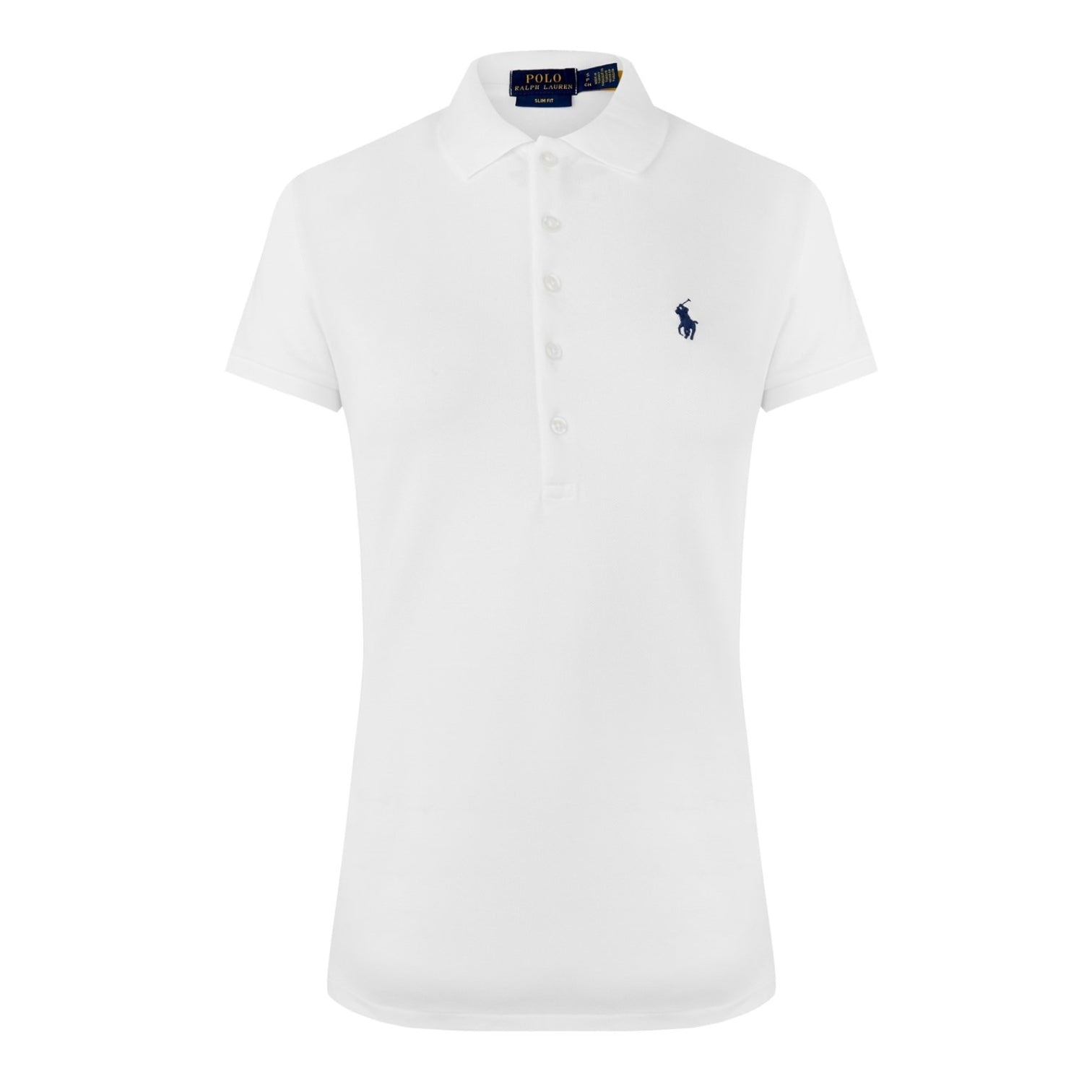LUXURY HUB POLO RALPH LAUREN SLIM FIT STRETCH POLO TOP