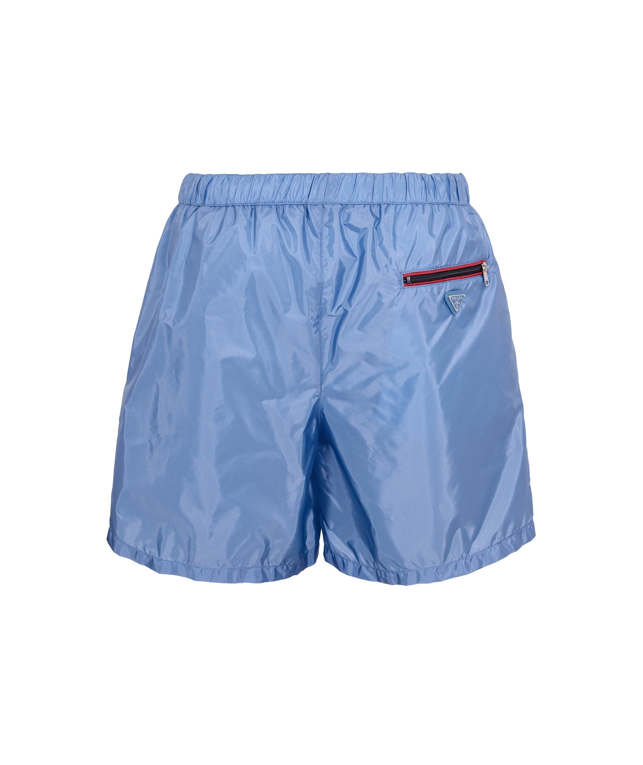 LUXURY HUB PRADA MEN'S ZIPPED SWIM SHORTS