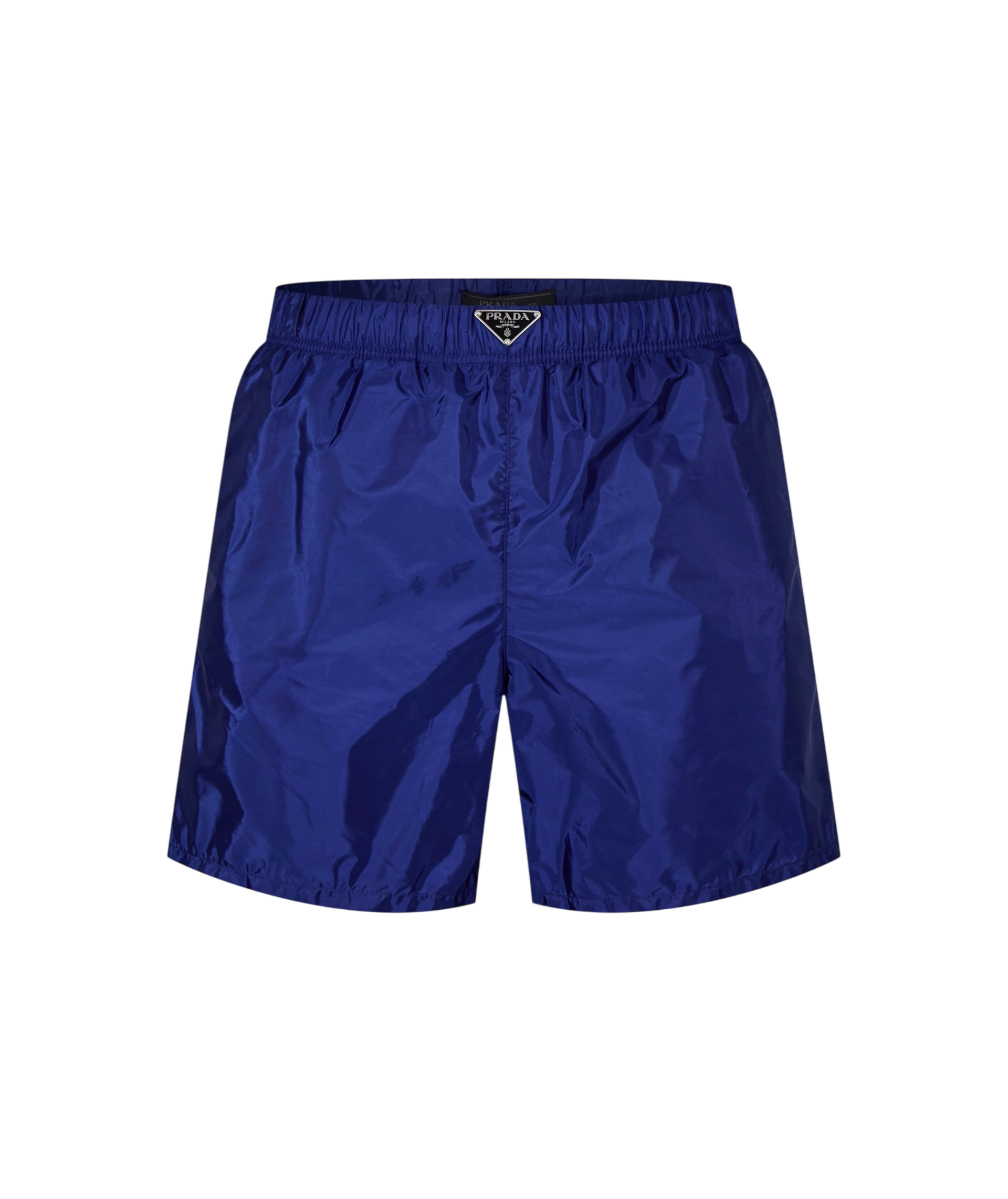 LUXURY HUB PRADA MEN'S LOGO SWIM SHORTS