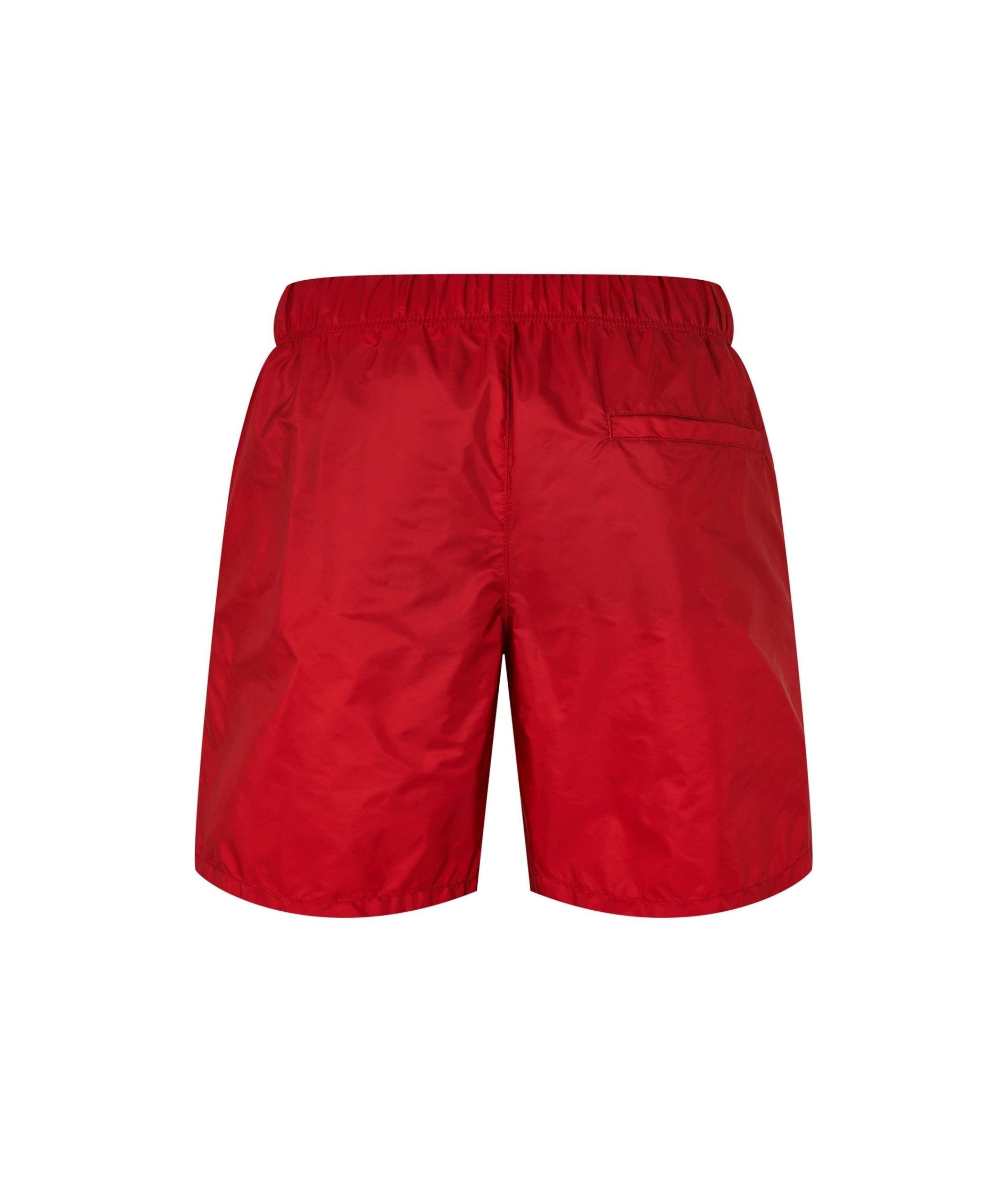 LUXURY HUB PRADA TRIANGLE INTERLOCK SWIM SHORTS