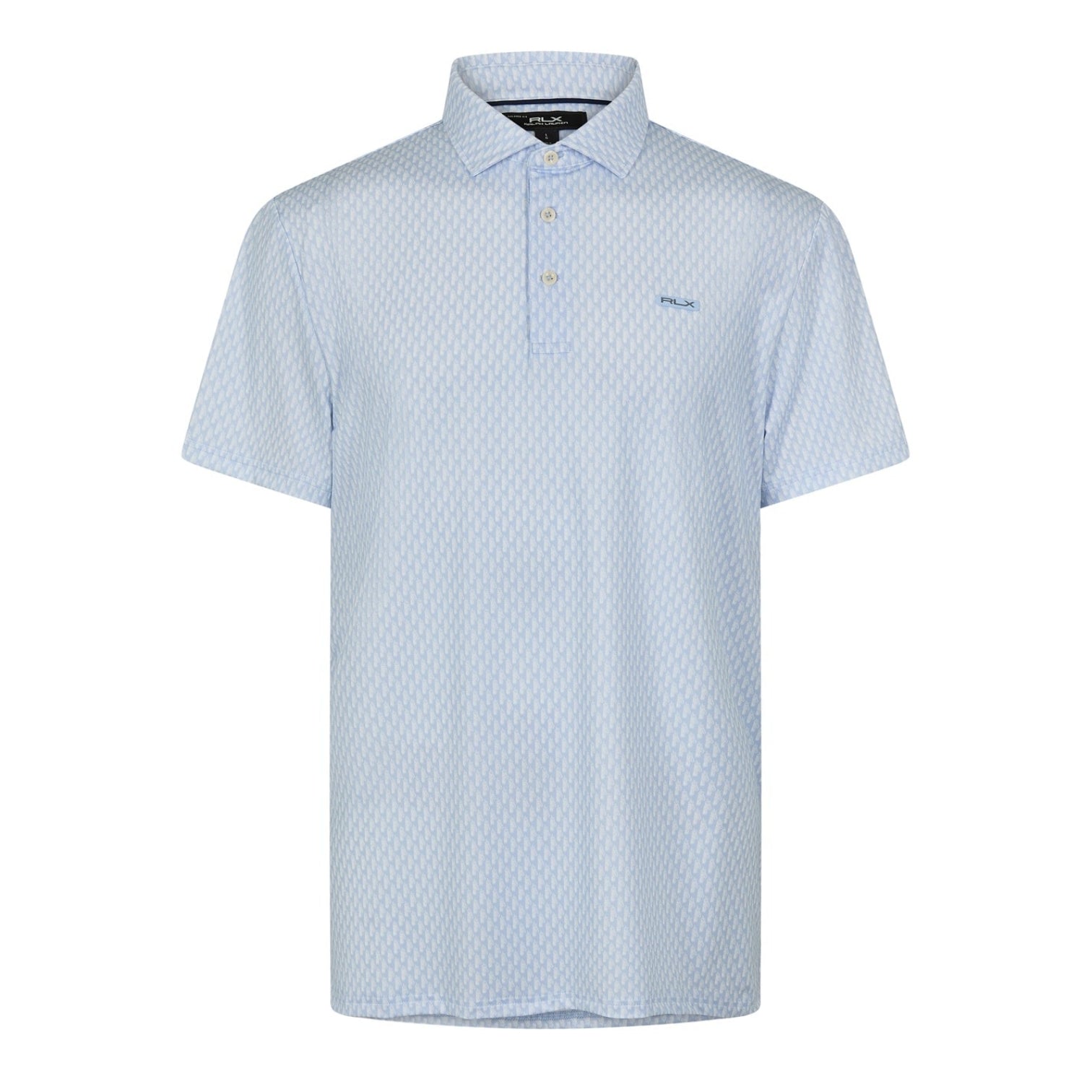 LUXURY HUB POLO RALPH LAUREN RLX PRINT POLO SHIRT