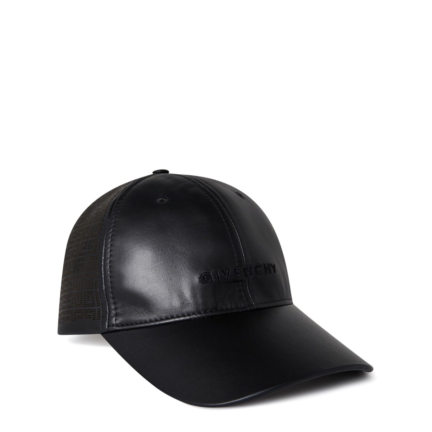 LUXURY HUB GIVENCHY PERFORATED 4G LEATHER CAP