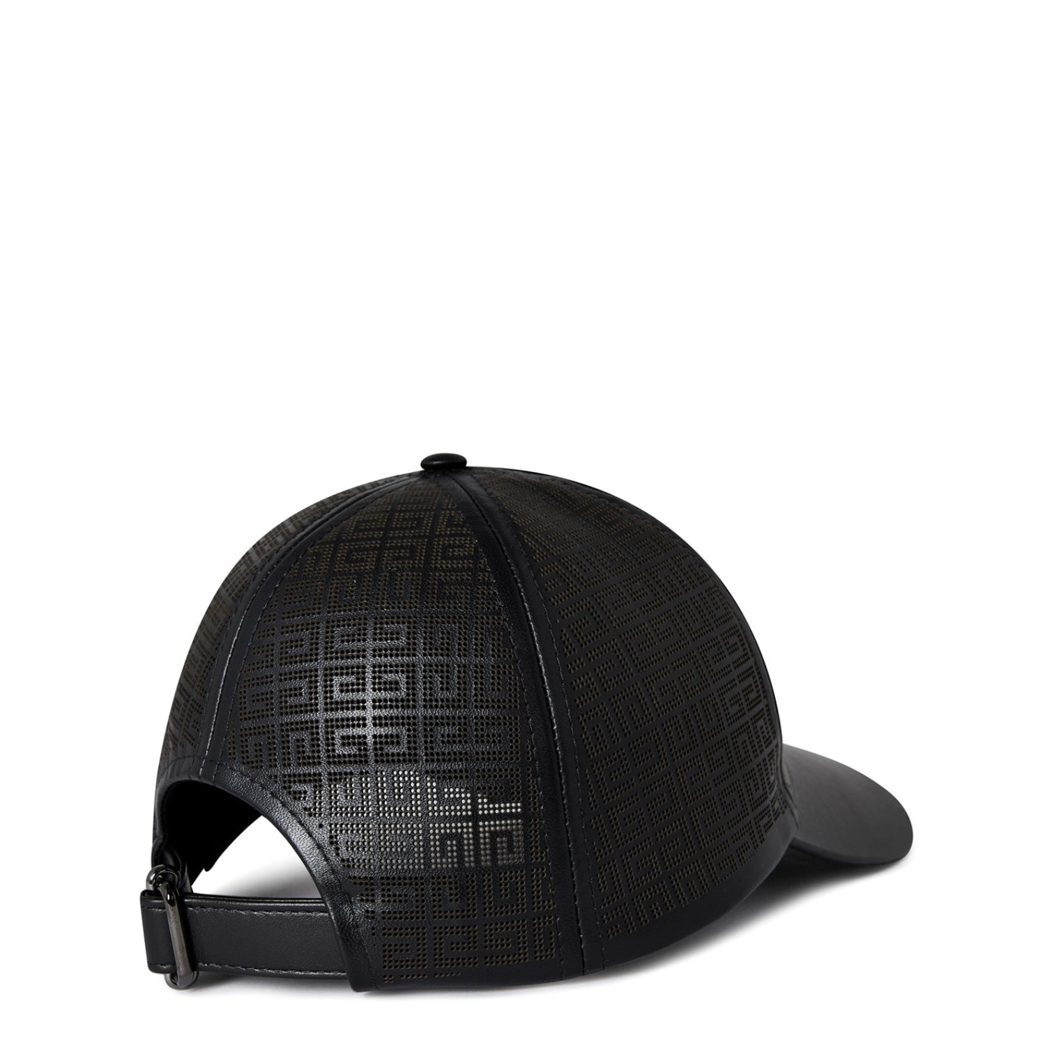 LUXURY HUB GIVENCHY PERFORATED 4G LEATHER CAP
