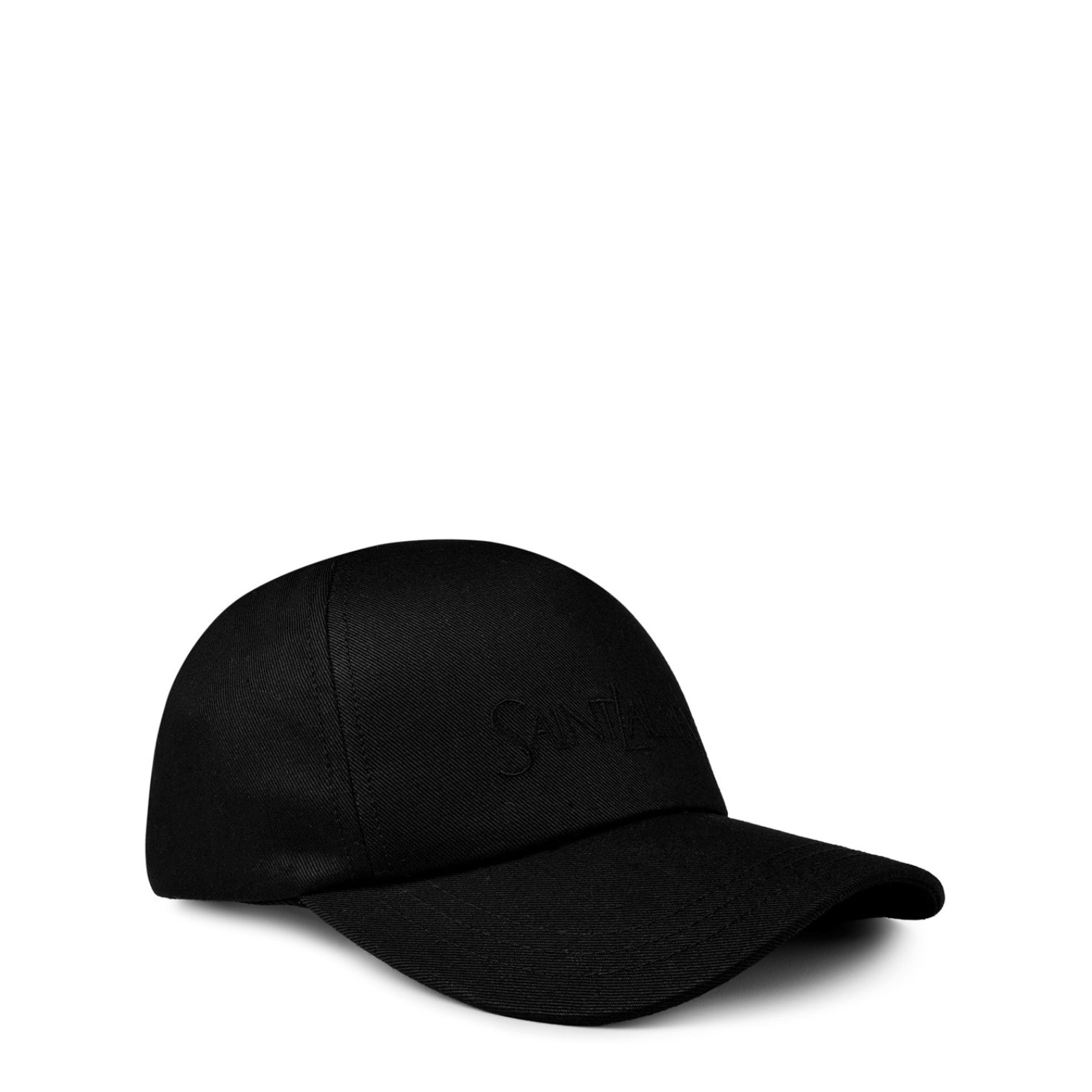 LUXURY HUB SAINT LAURENT LOGO EMBROIDERED CAP