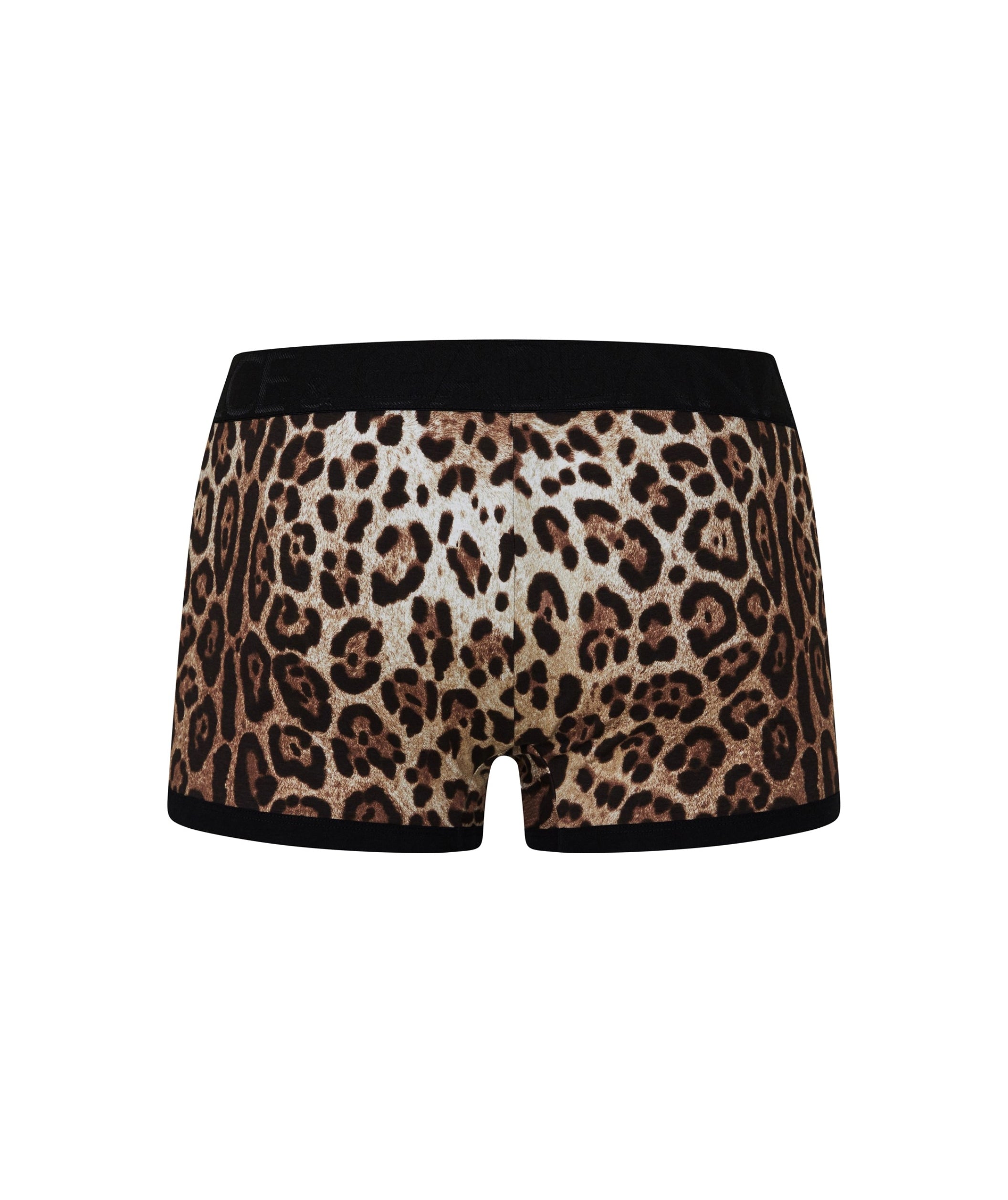 LUXURY HUB DOLCE AND GABBANA LEOPARD PRINT BOXERS