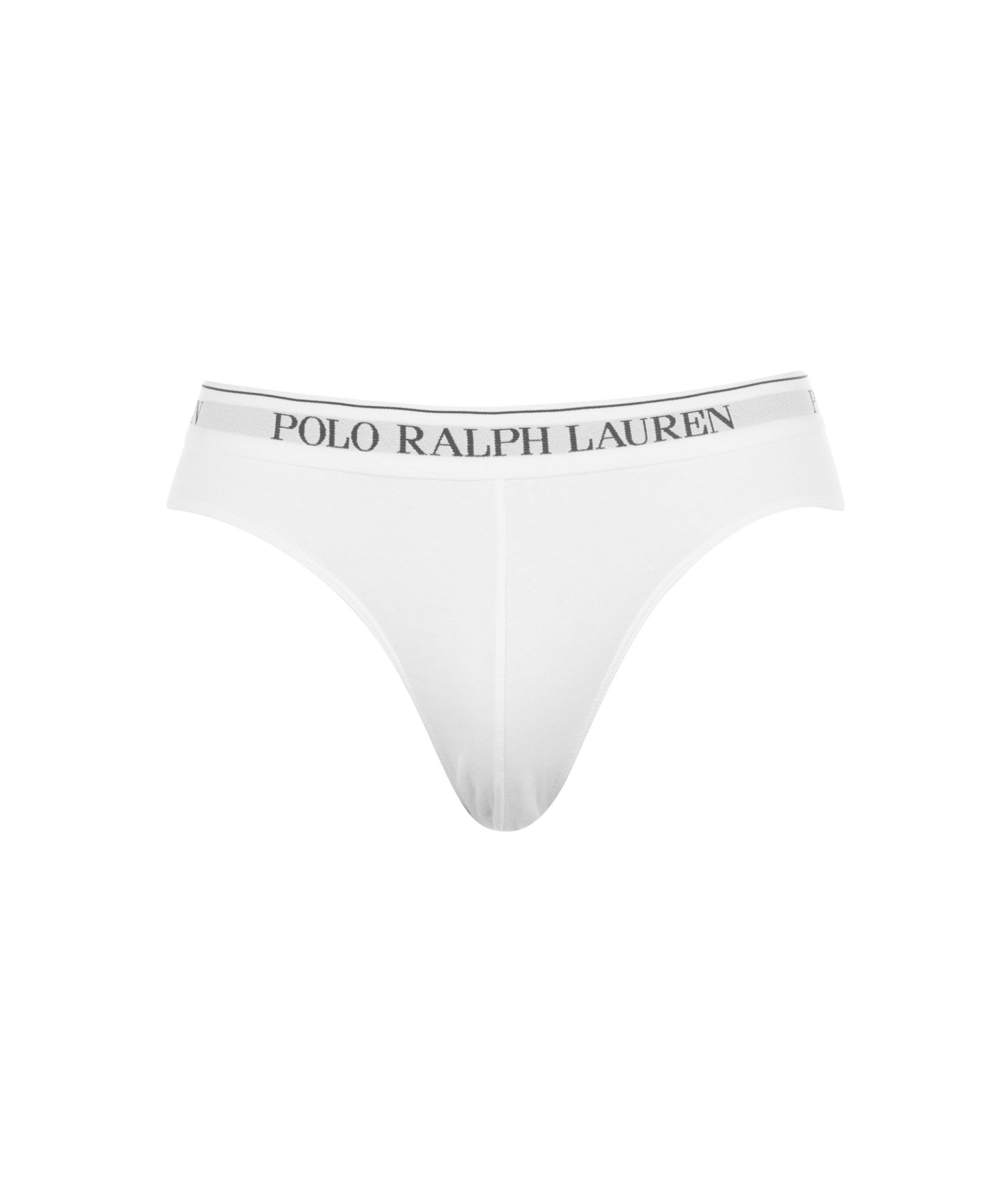 LUXURY HUB RALPH LAUREN THREE PACK LOGO BRIEFS
