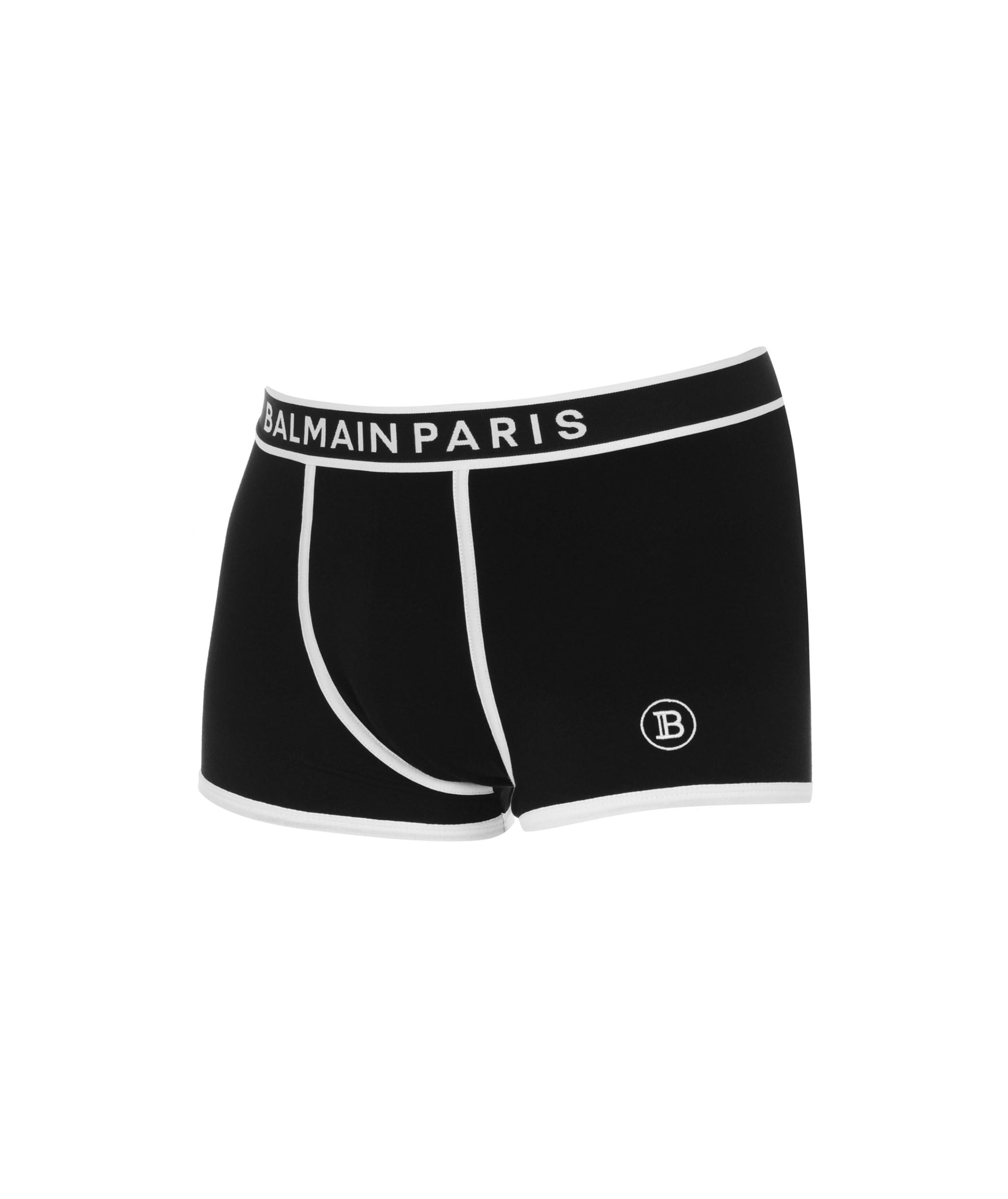 LUXURY HUB BALMAIN PARIS LOGO BOXERS